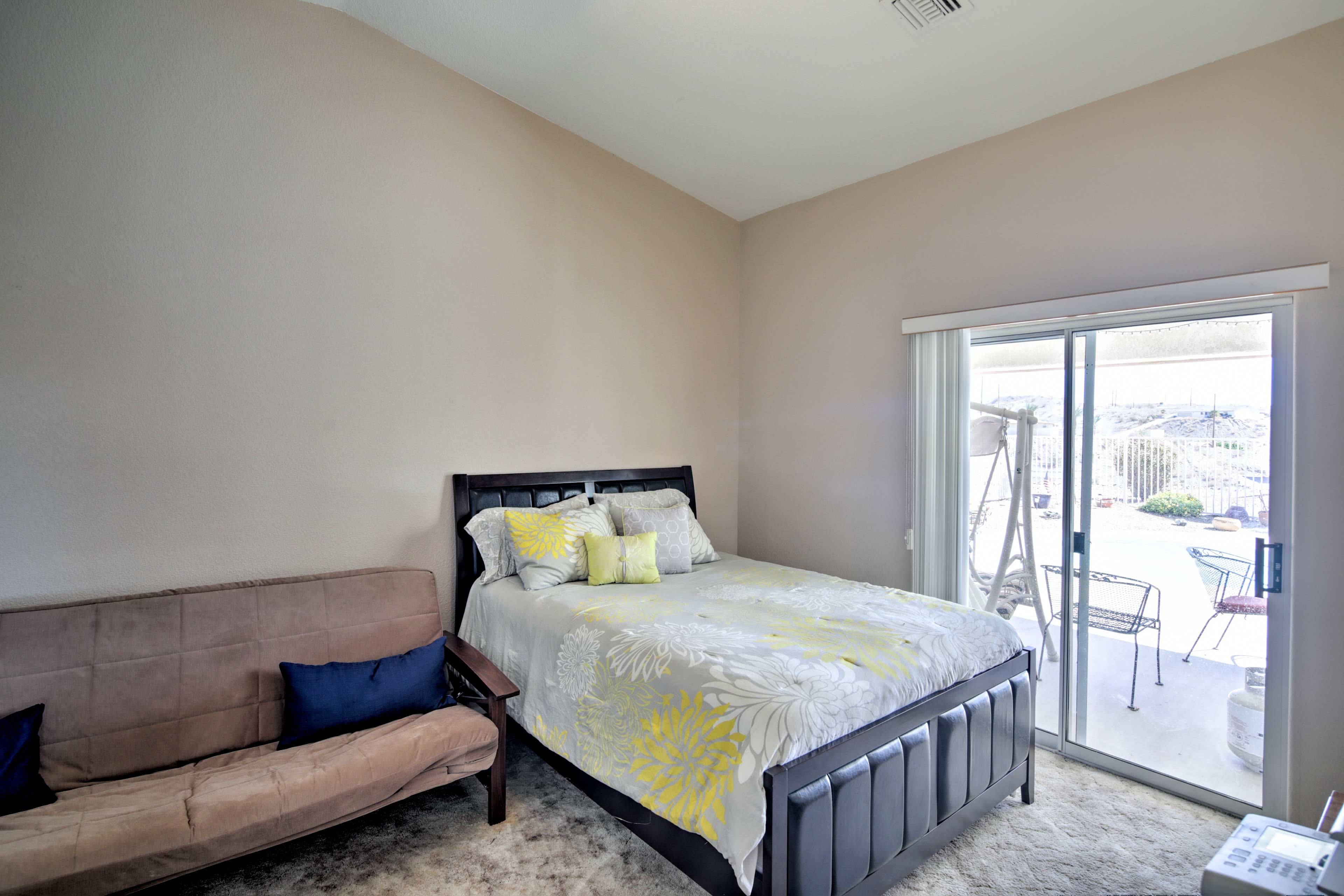 Bedroom 3 | Queen Bed | Futon