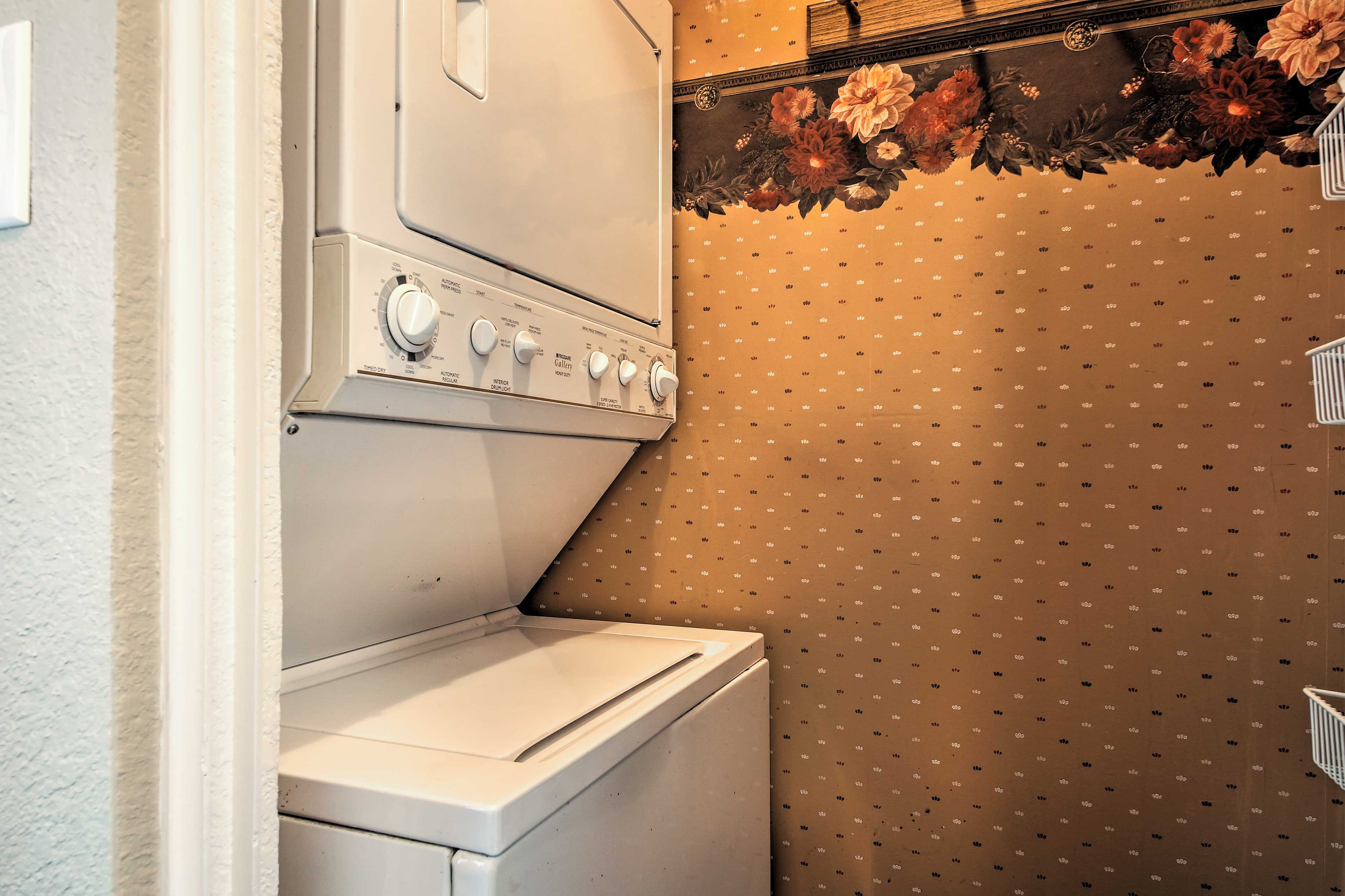 These laundry machines will come in handy for your lake getaway!
