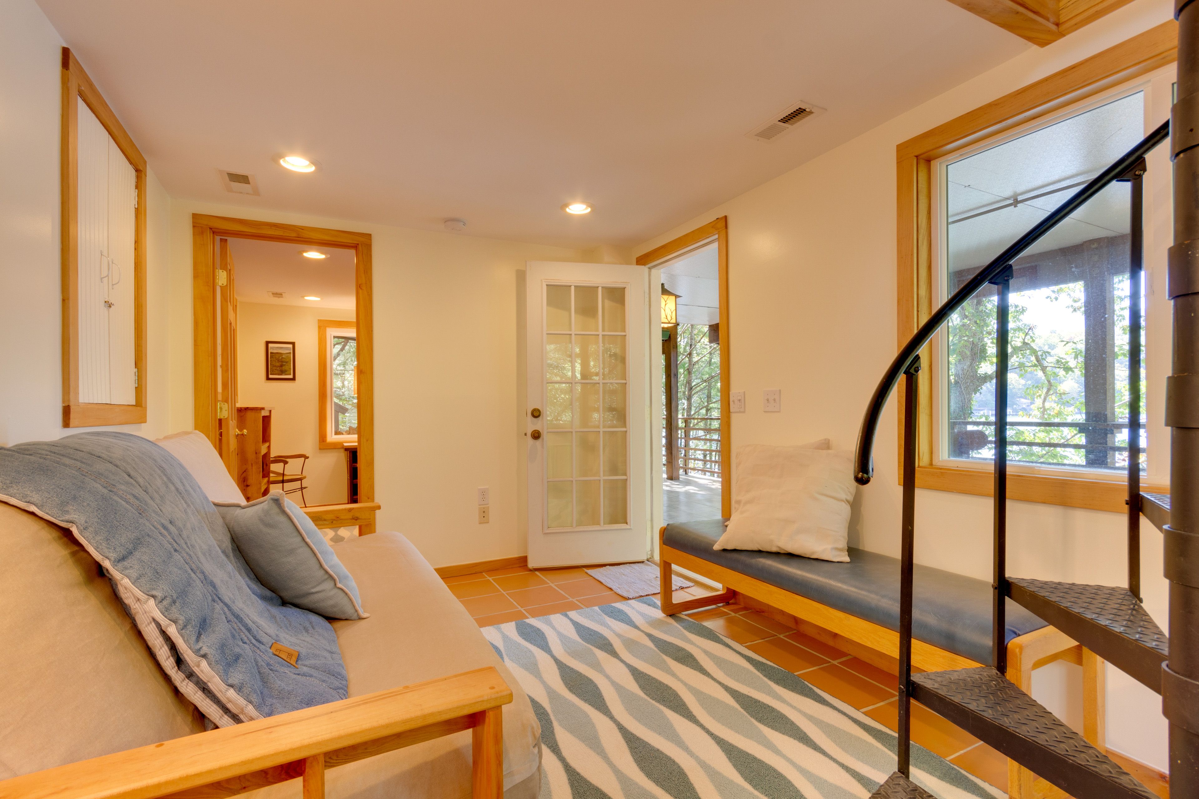 Downstairs Living Room | Futon