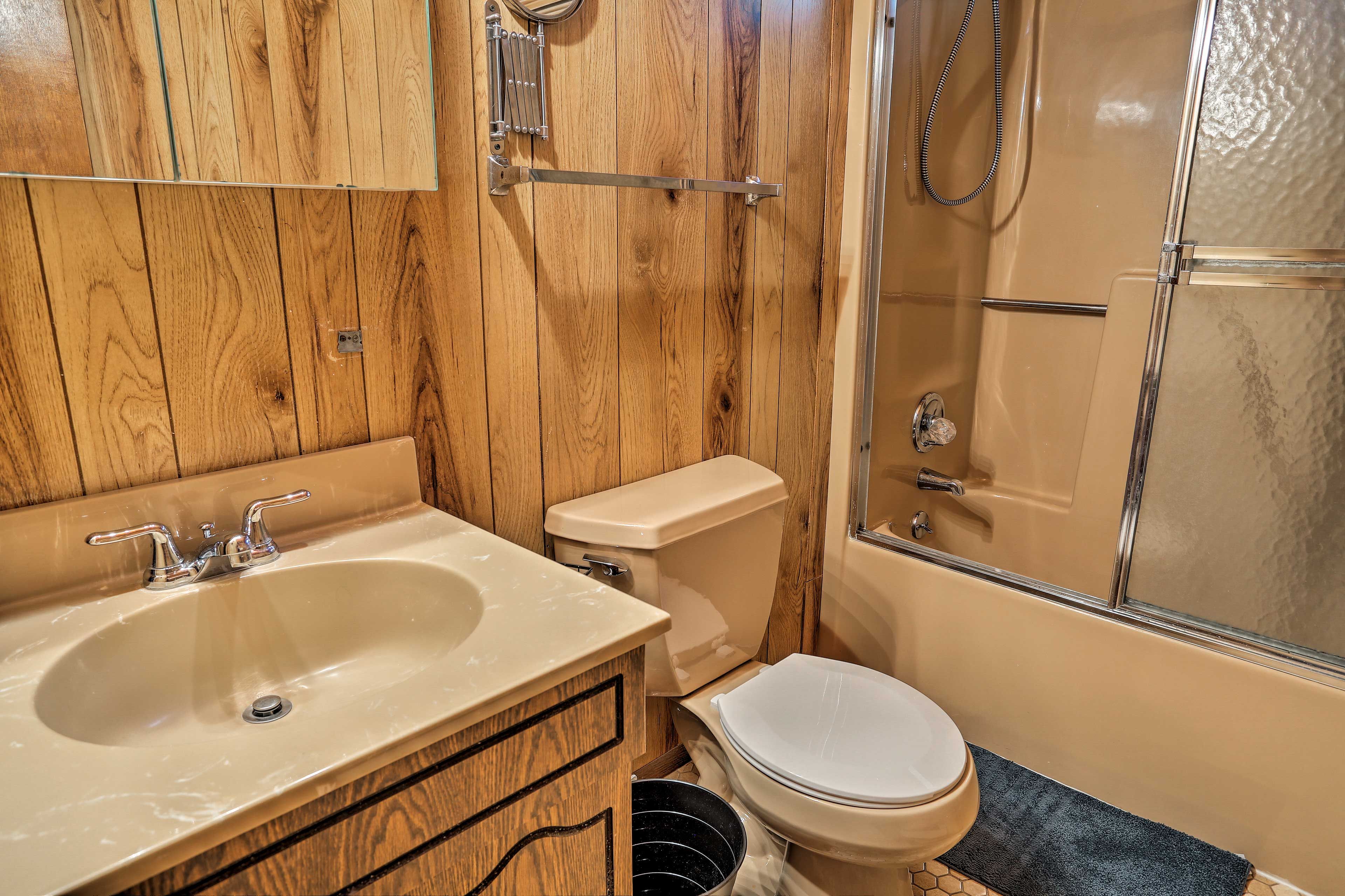 Get ready for the day in one of the 2 pristine baths.