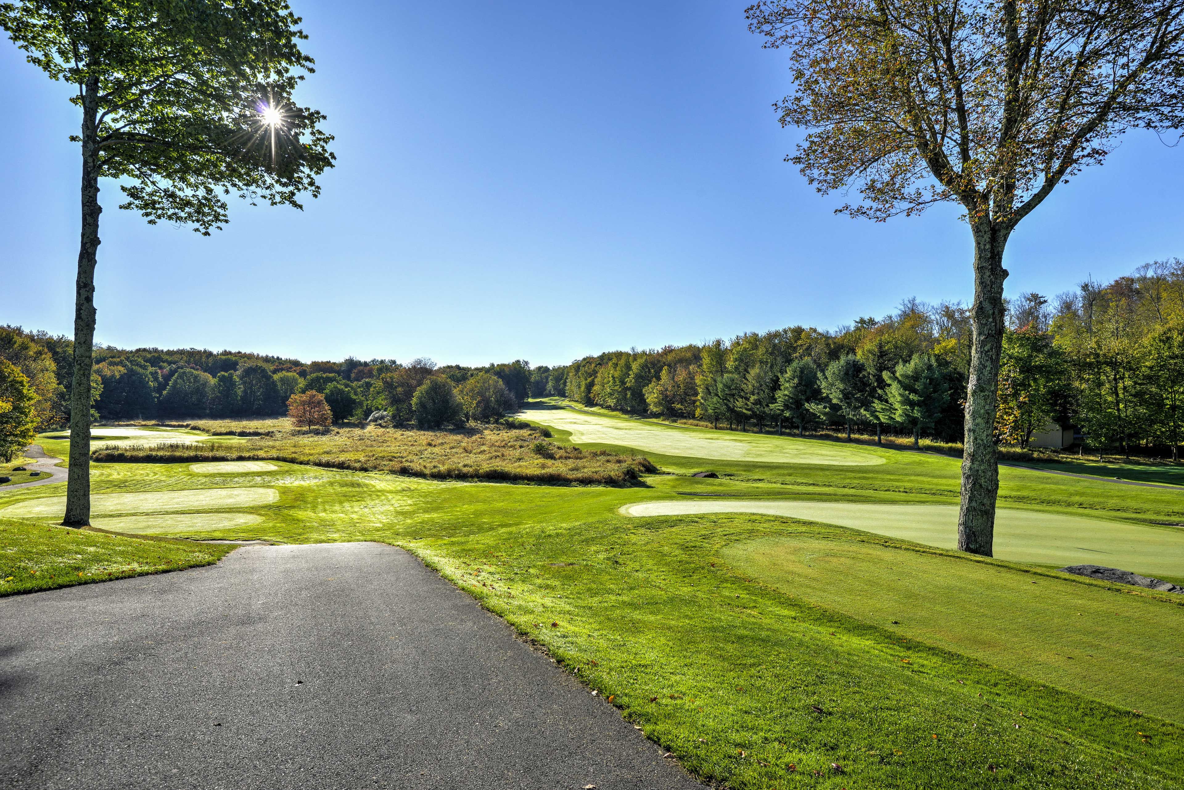 Don't forget to pack your clubs!
