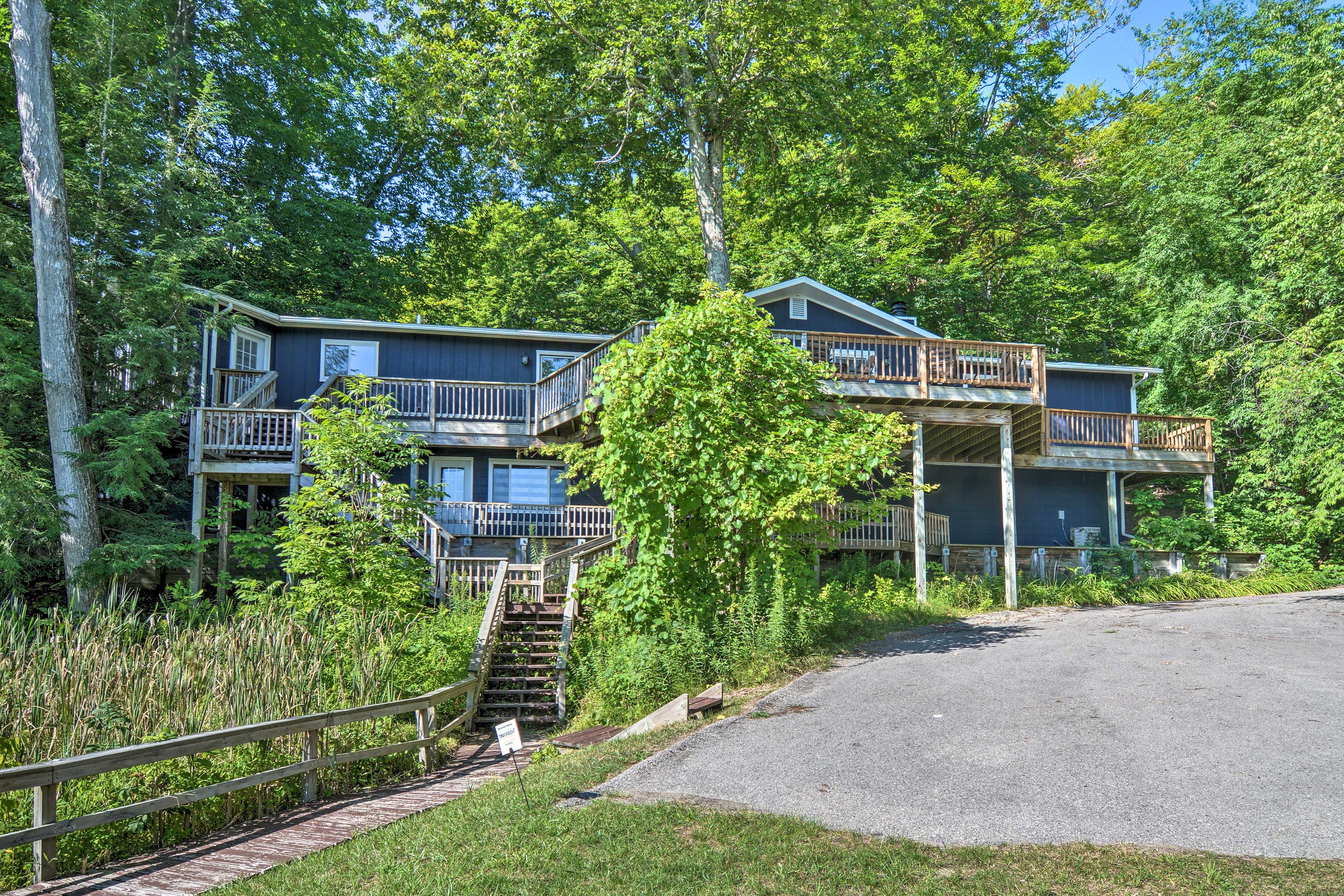 Exterior | Multiple Staircases Required
