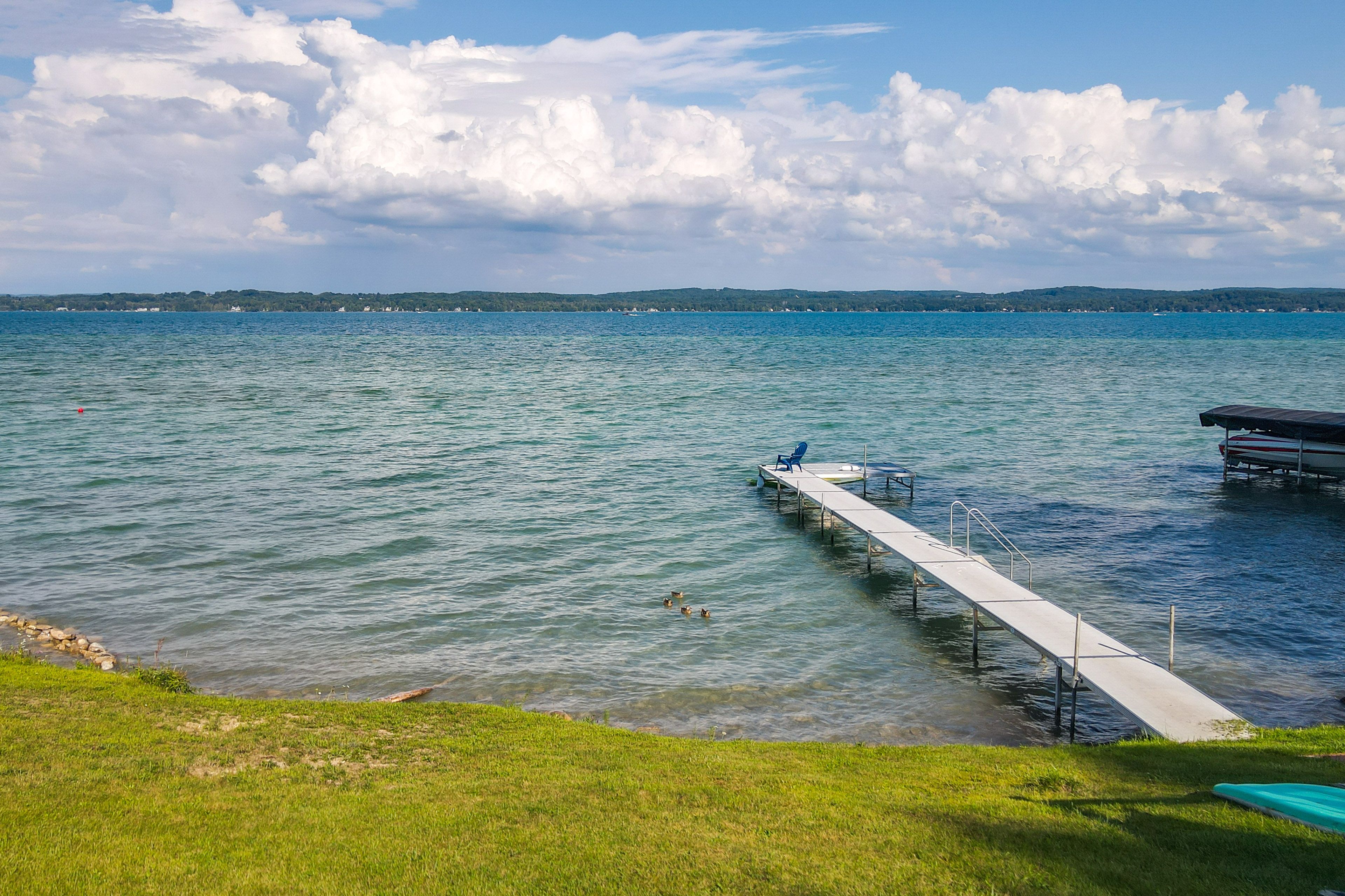 Lake Access | Dock | Kayaks | Water Toys