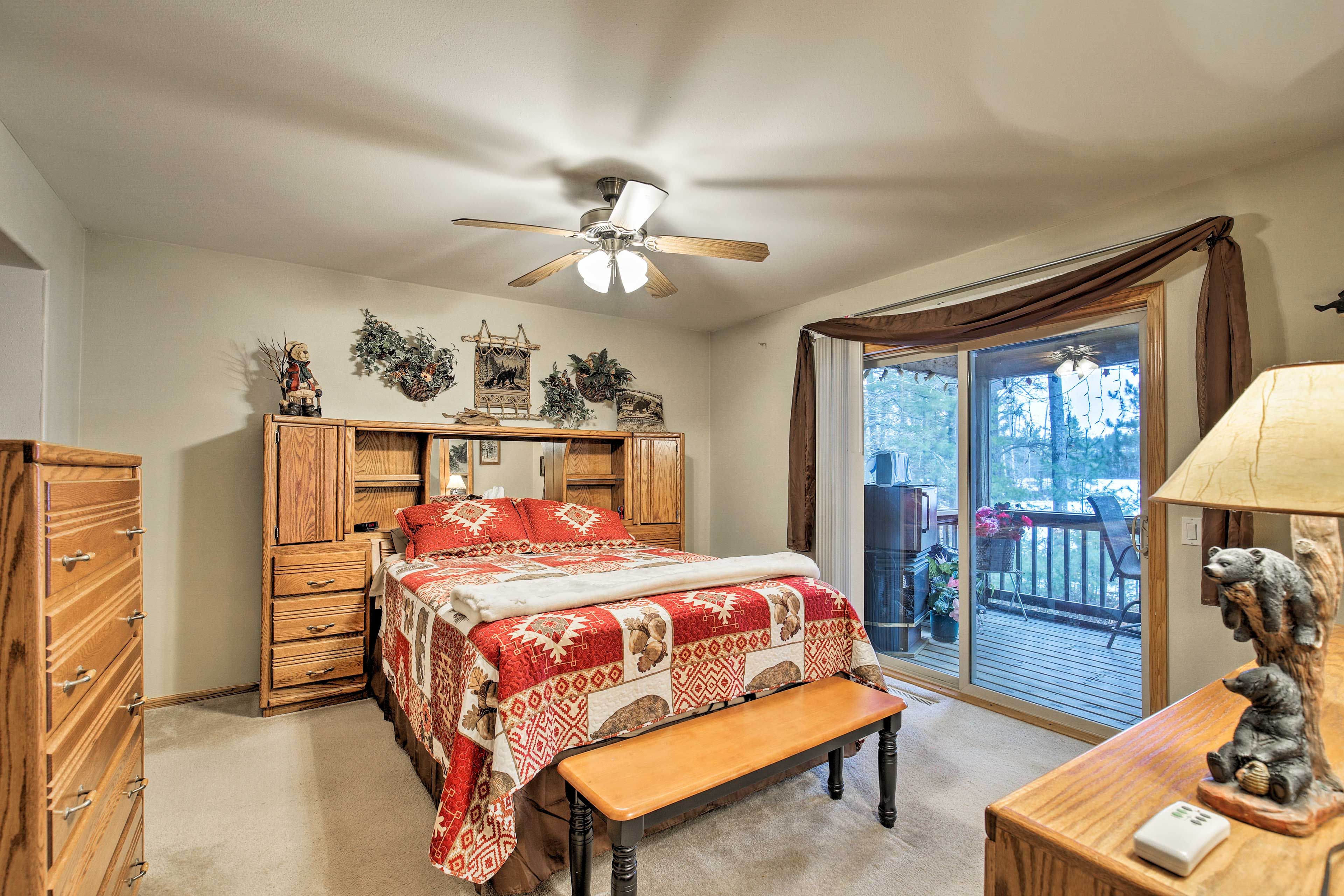 Bedroom 1 | Queen Bed | Deck Access