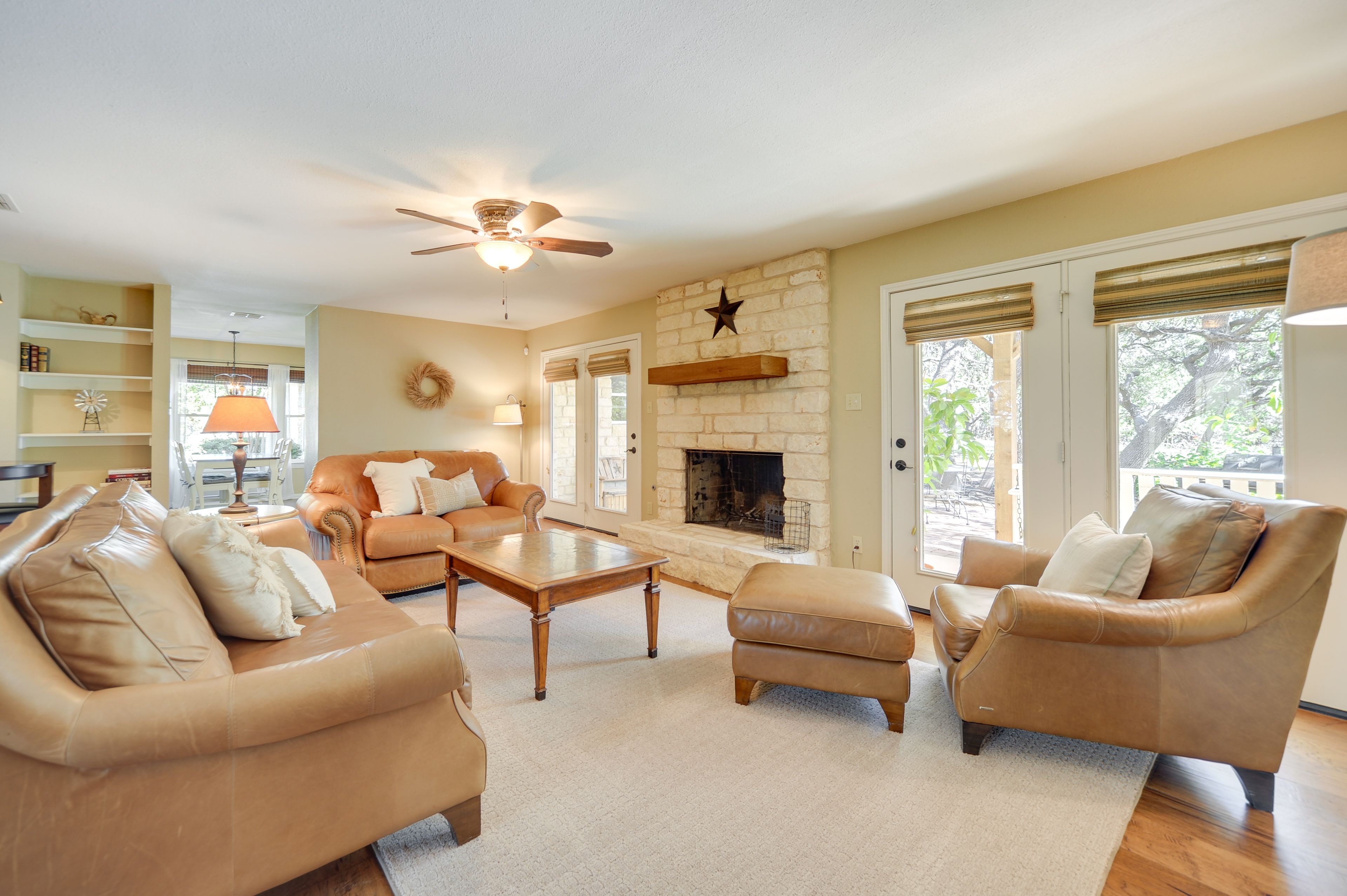Austin Vacation Rental | 3BR | 2BA | 2,171 Sq Ft | Stairs to Access