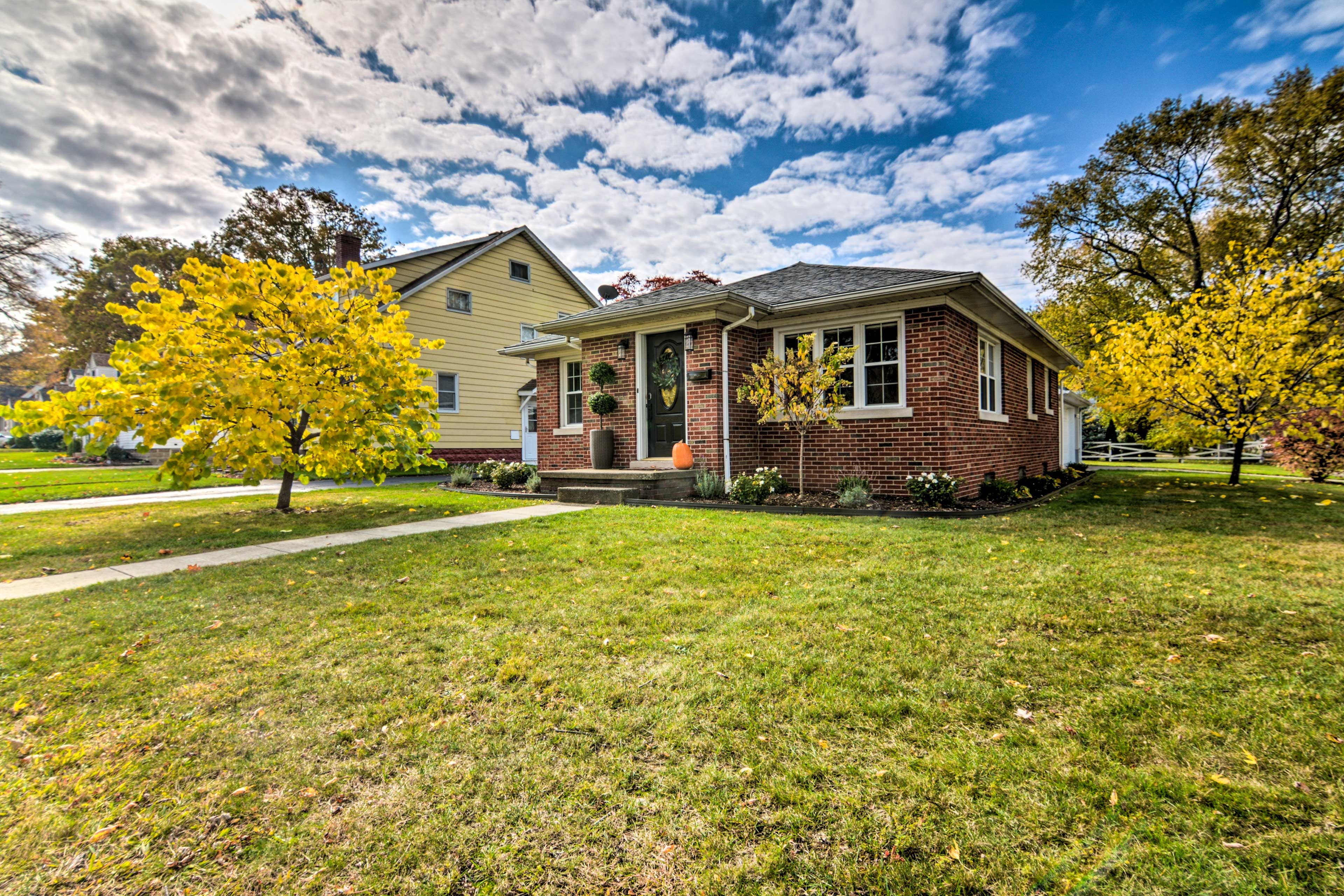 The house is perfect for small families, business travelers, & college visitors!