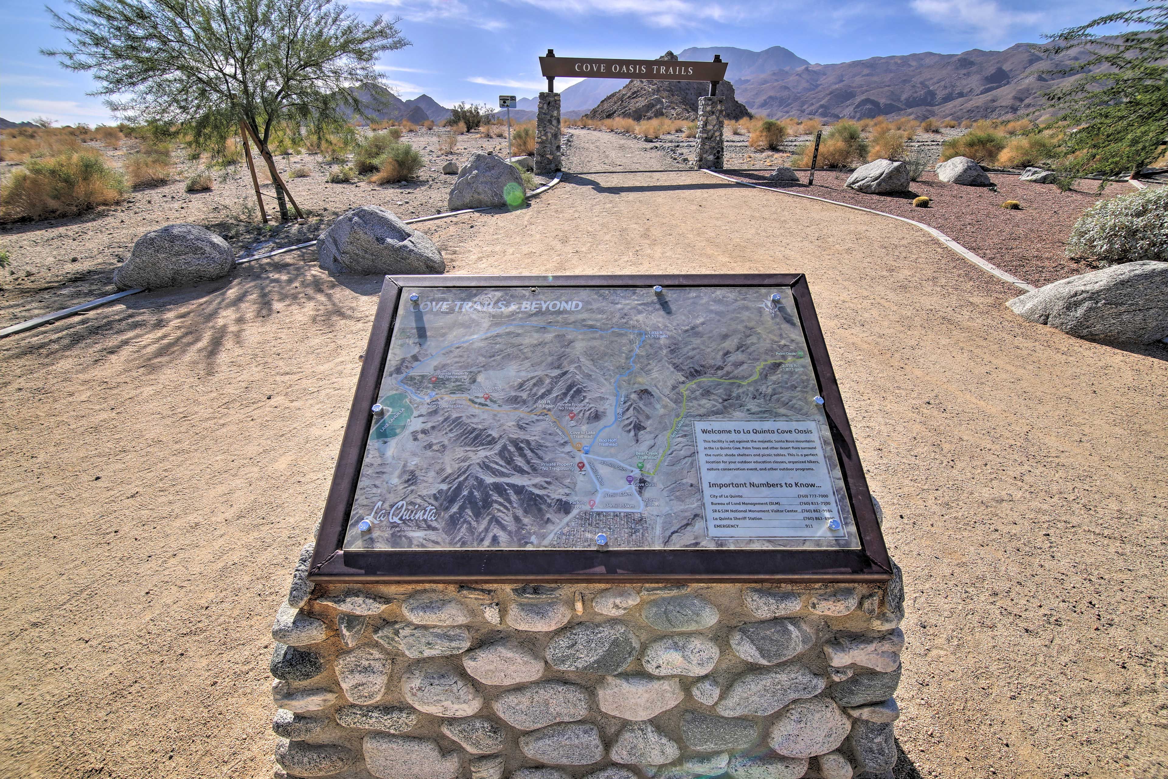 Cove Oasis Trails 0.2 Miles Away