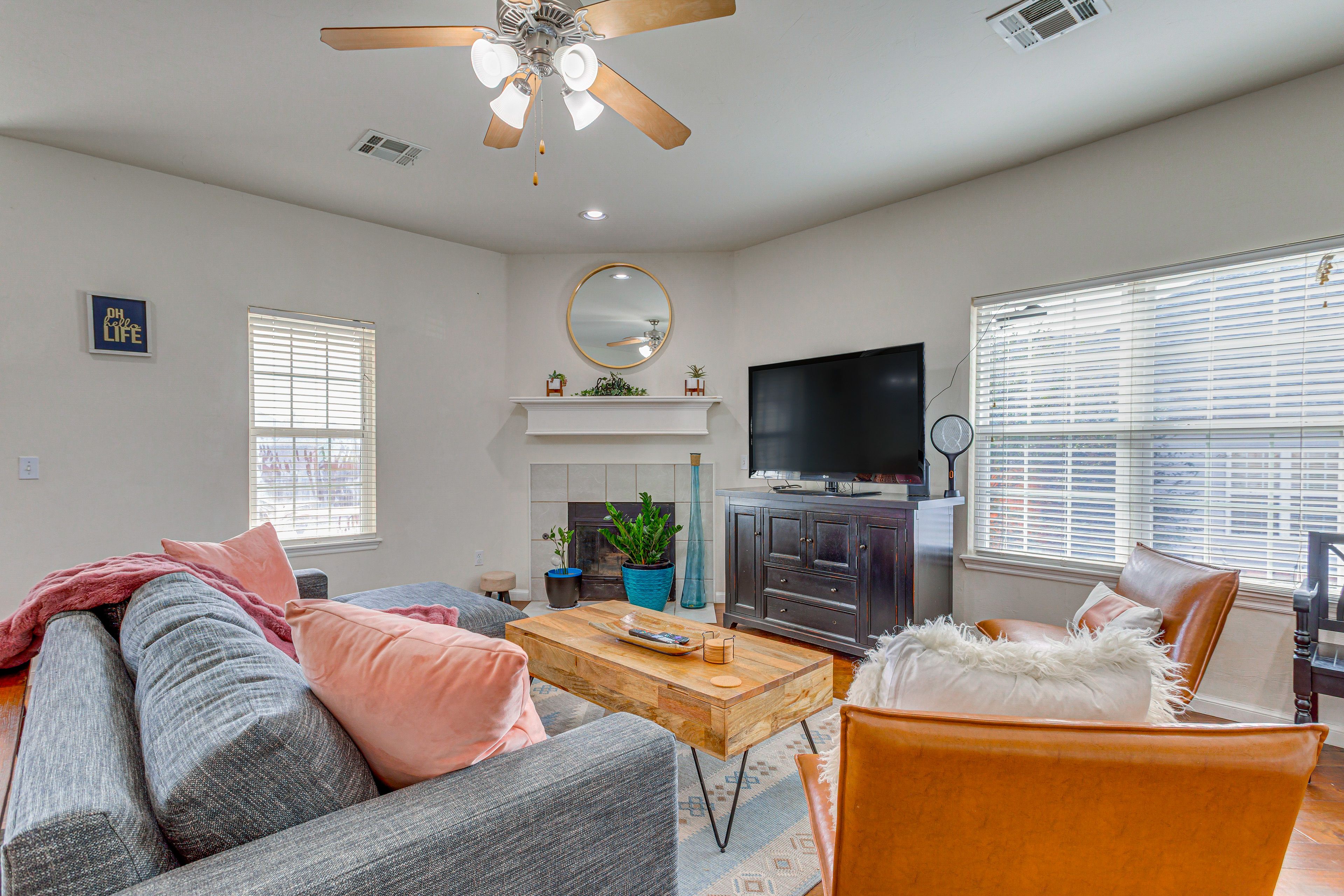 Oklahoma City Vacation Rental | 2BR | 1BA | 1 Step to Enter | 1,586 Sq Ft