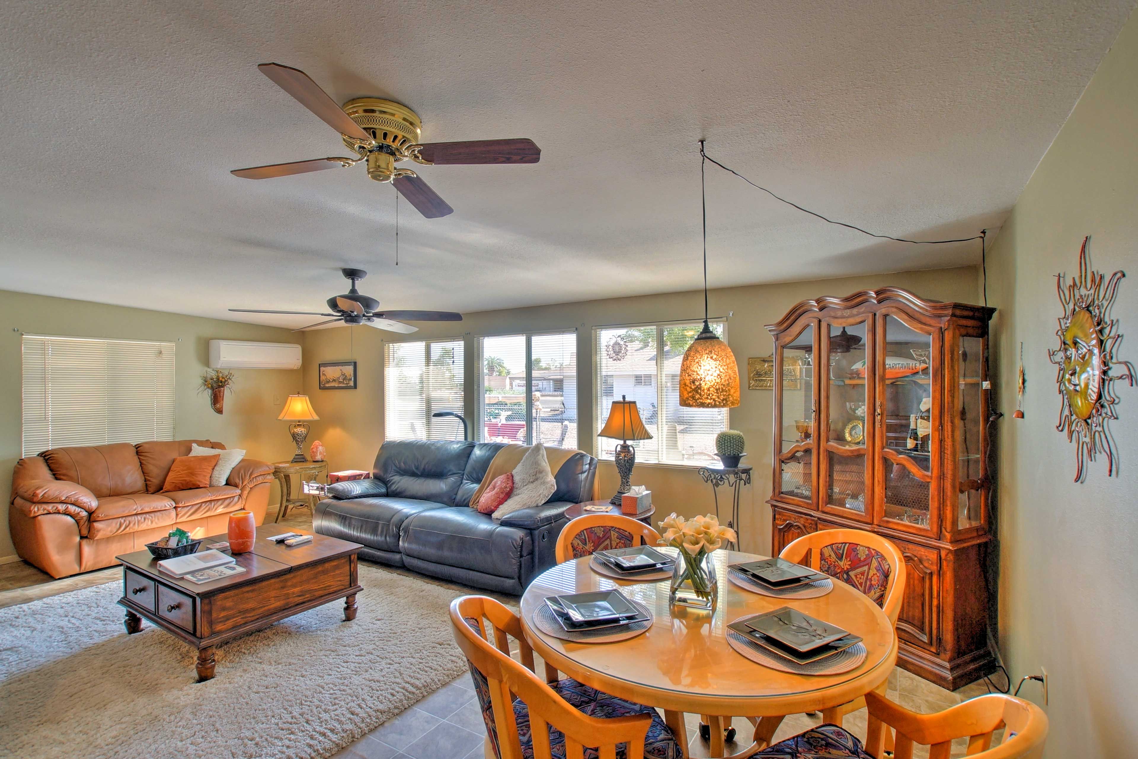 Delight in home-cooked meals with loved ones.
