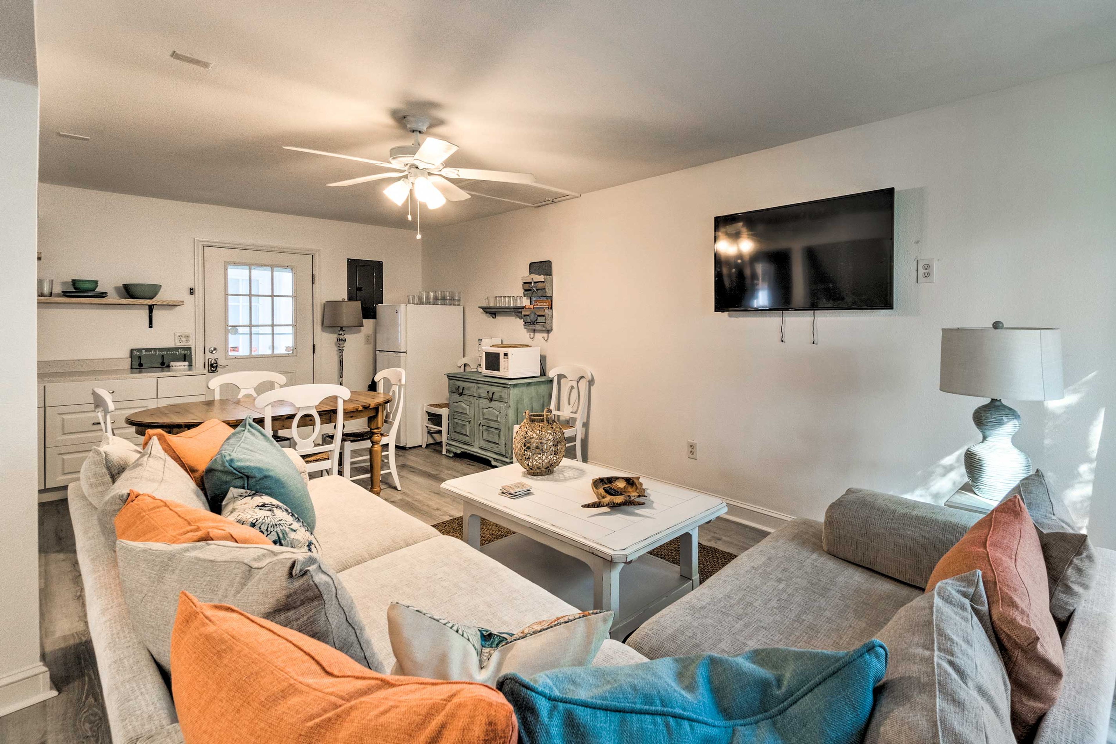 Bring the kids for a coastal getaway to this Sarasota vacation rental!