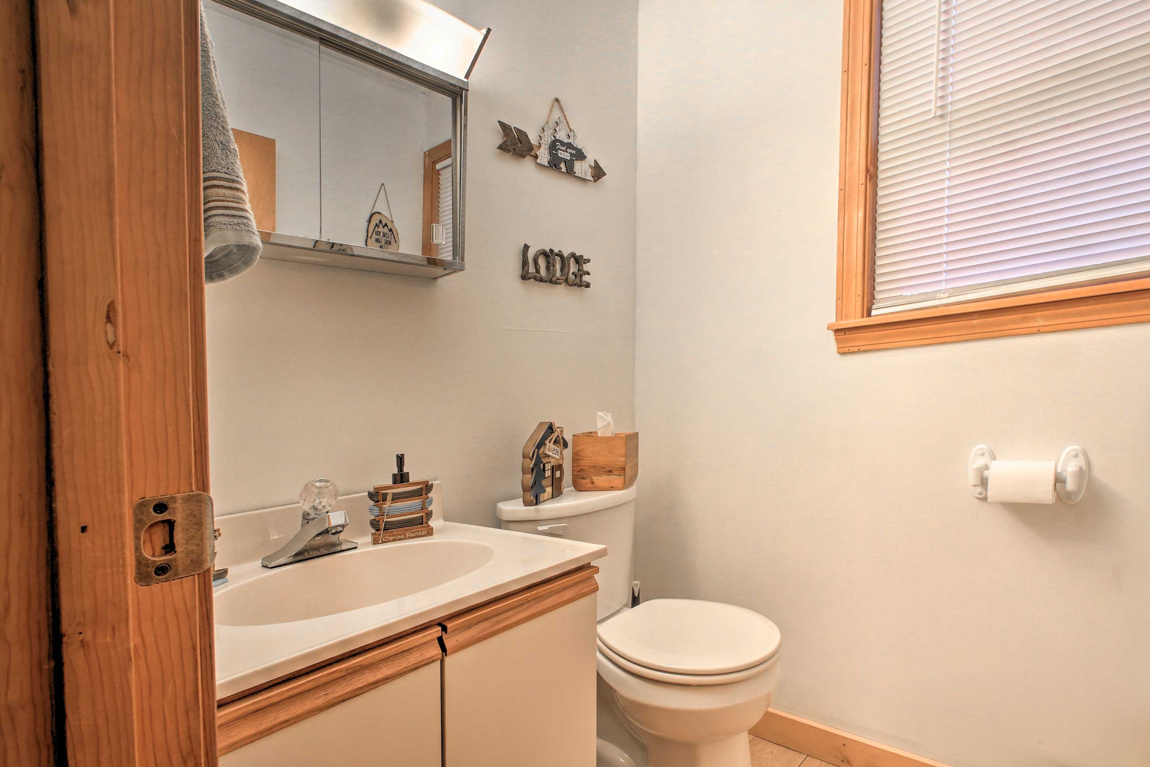 Half Bathroom | Hair Dryer