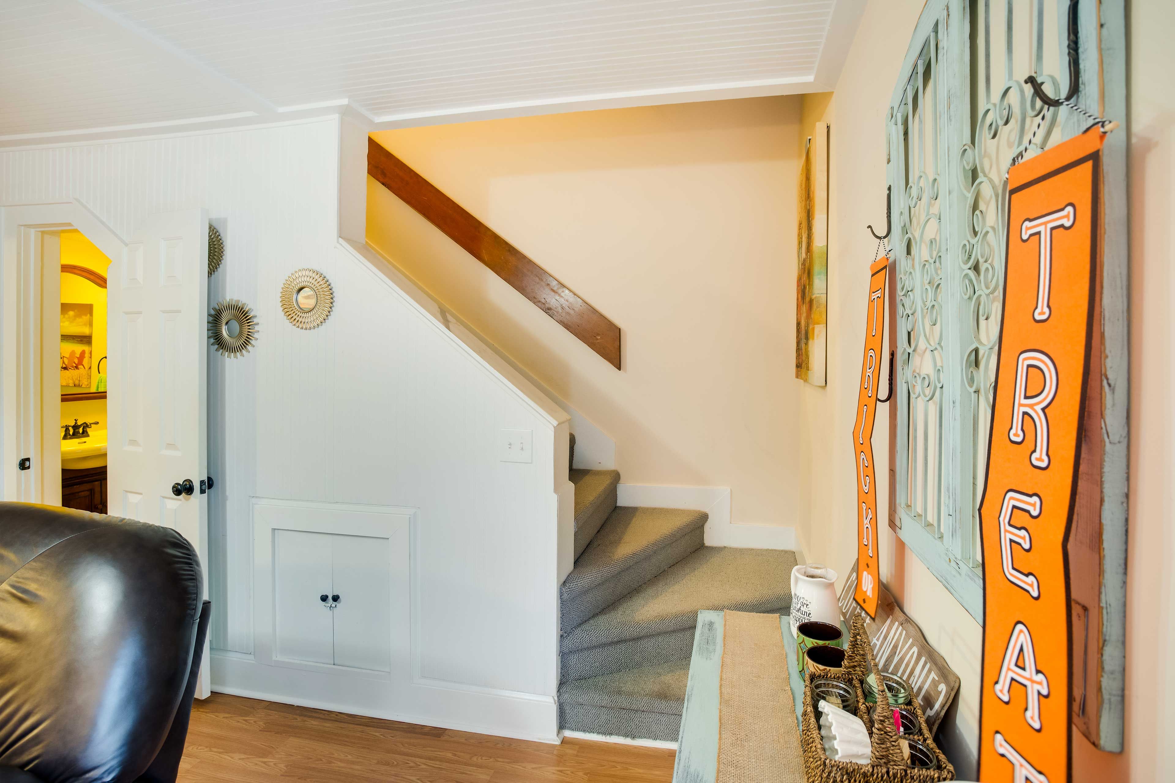 Interior Stairs to Bedrooms