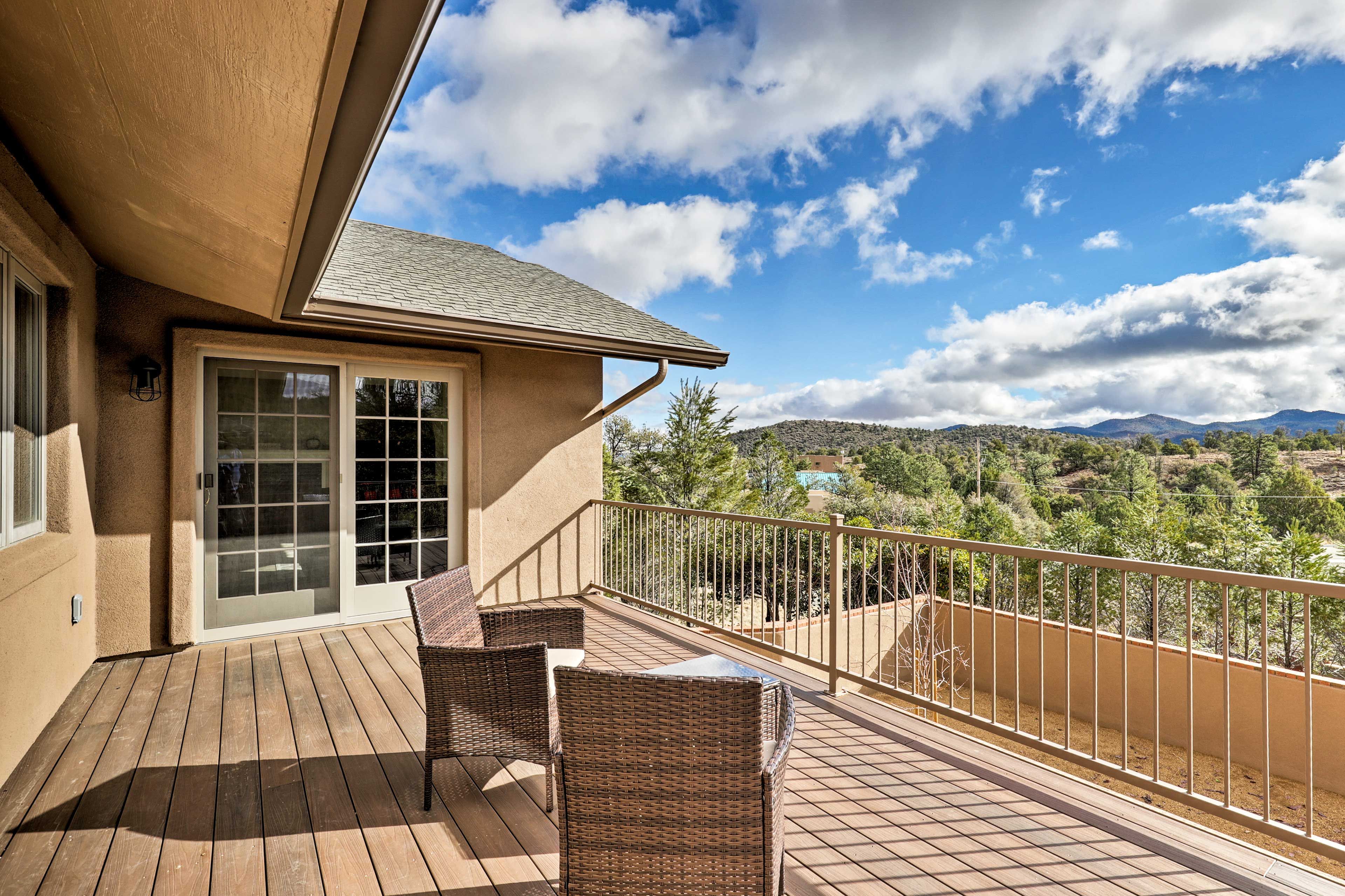 This home features mountain view & easy access to an abundance of scenic trails.