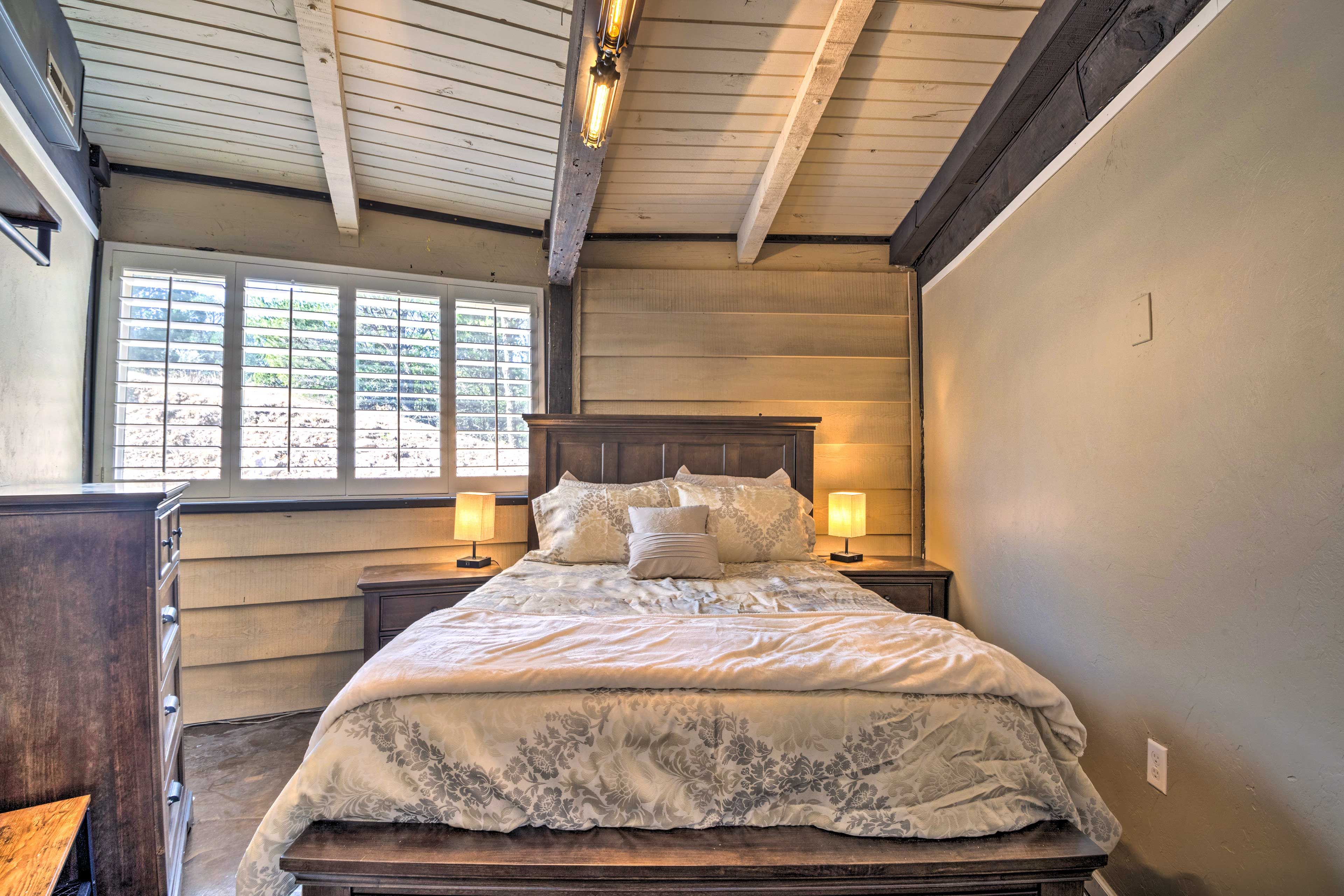 Climb under the covers & catch up on some Z's.