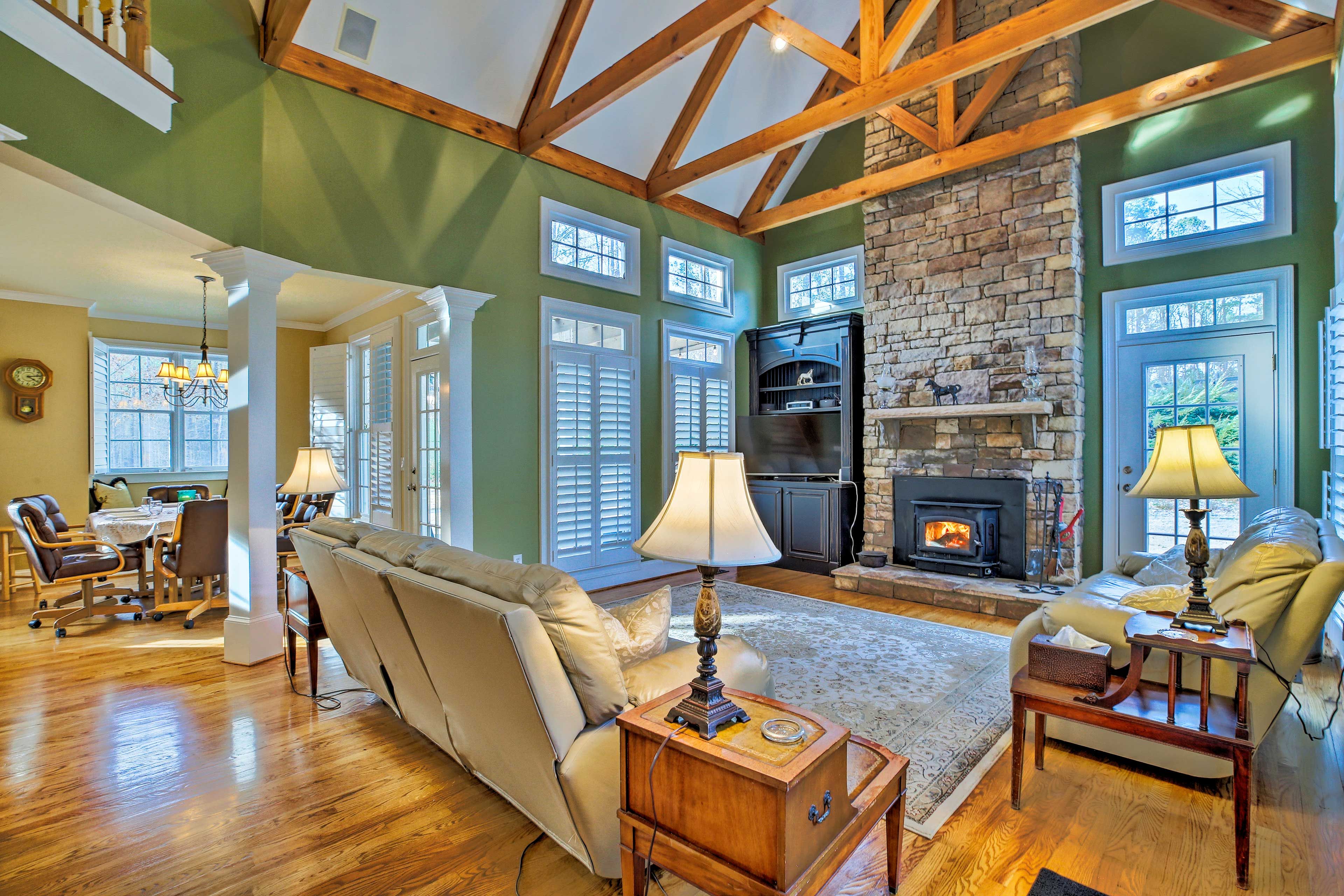 Living Room | Wood-burning Stove