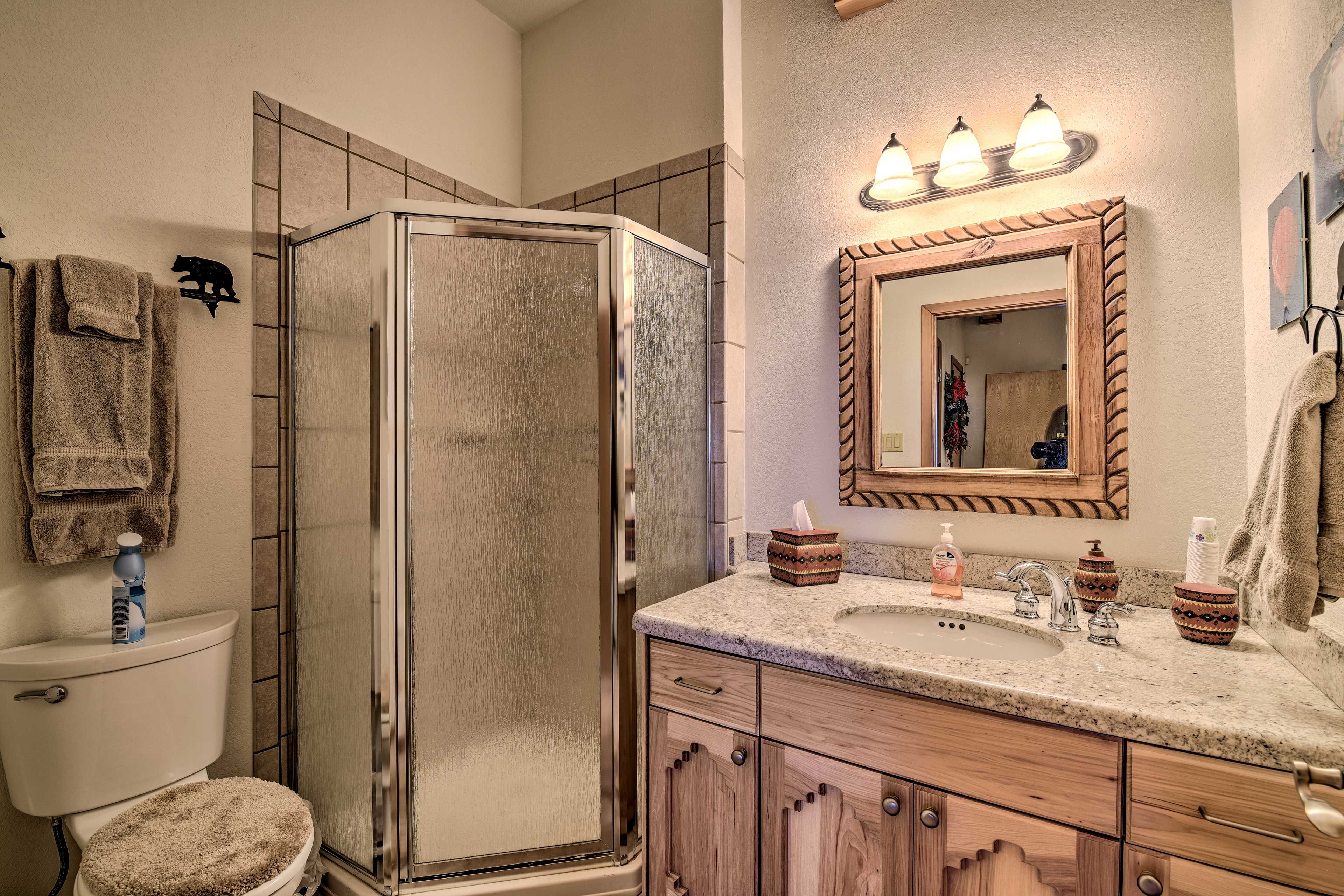 Turn up the heat for a steamy shower.