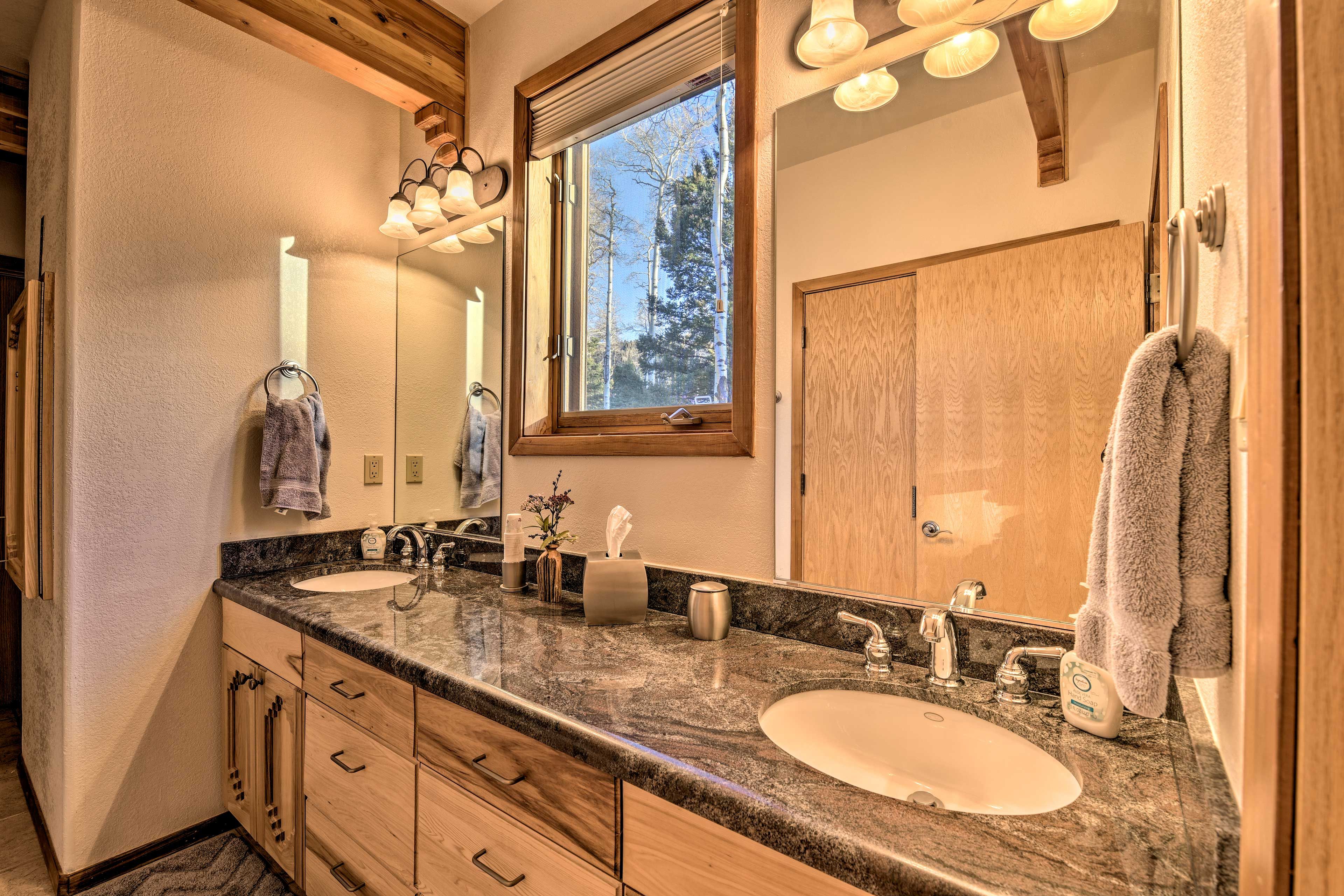Freshen up before you hit the slopes.