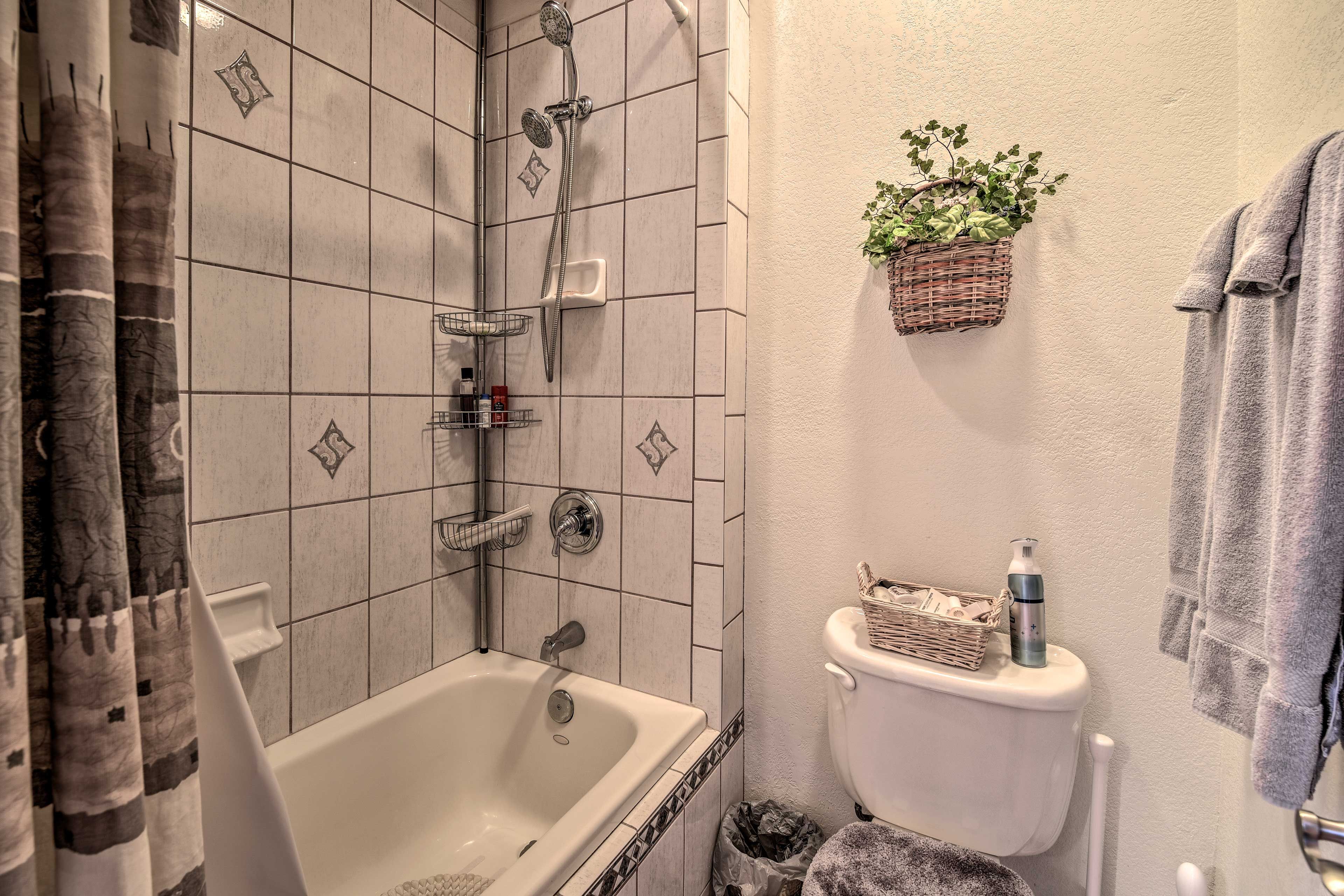 Turn up the heat for a steamy shower.