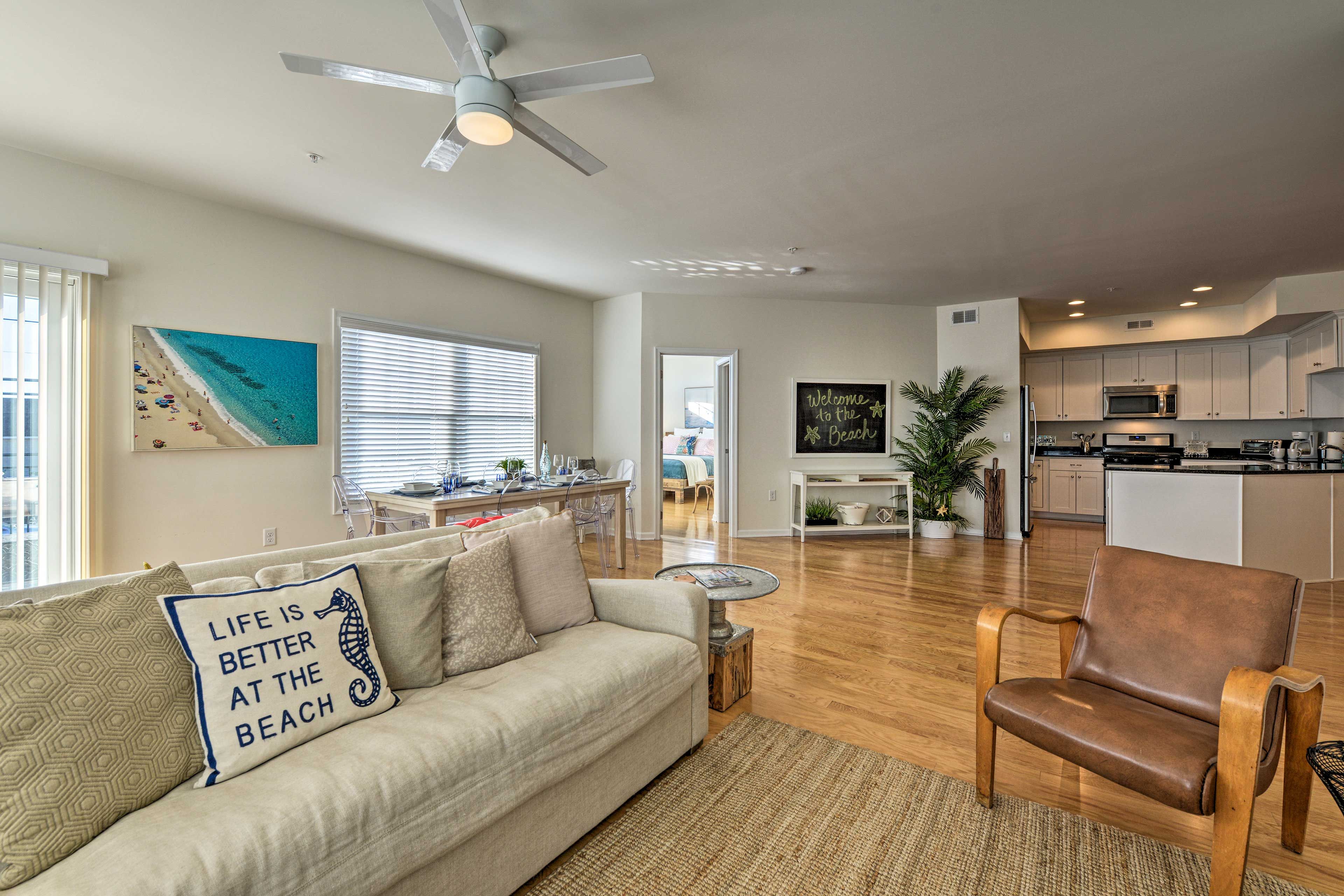 This coastal condo is a great place to bring the family or a group of friends!