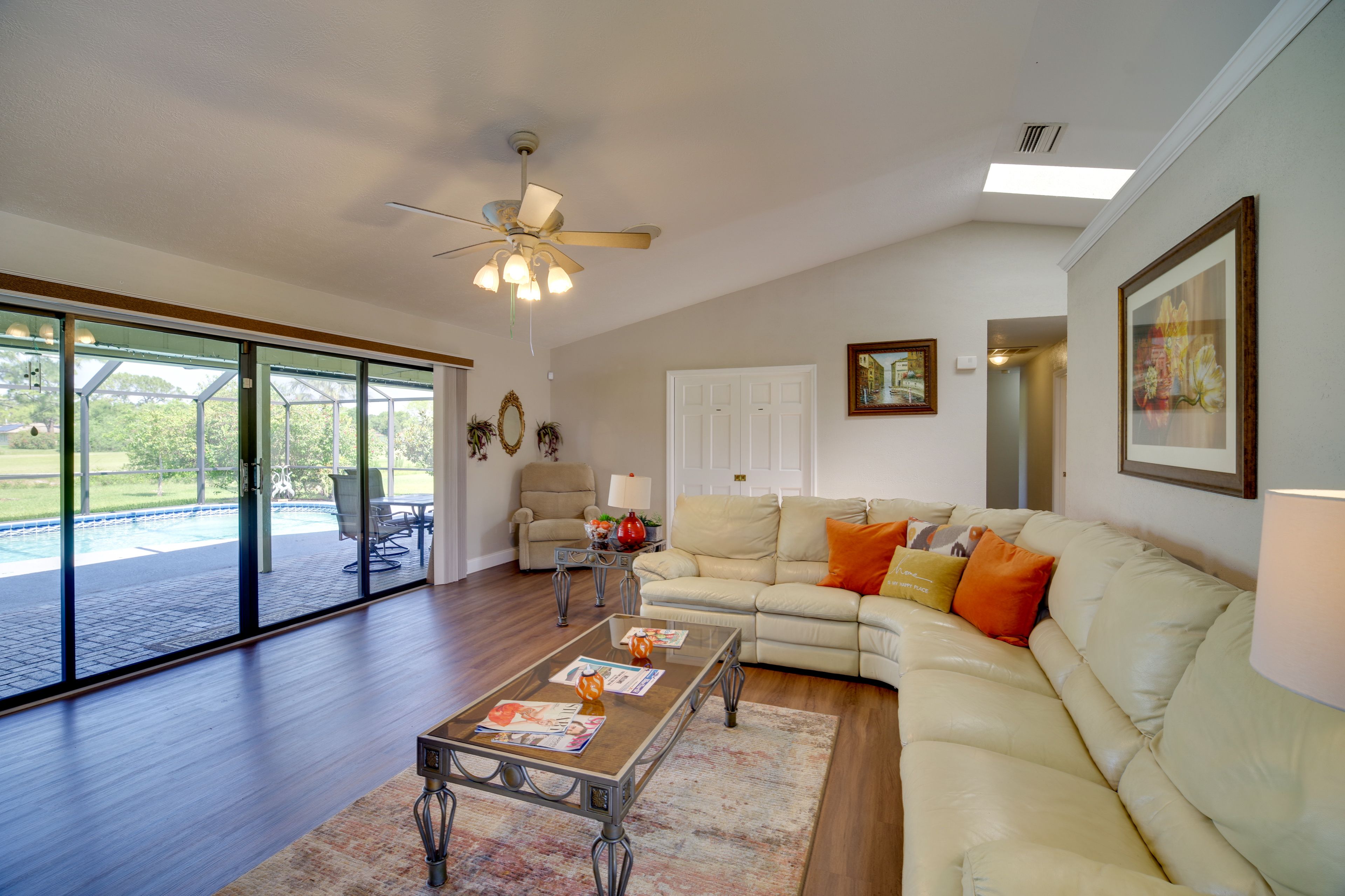 Living Room | Central Heating & A/C