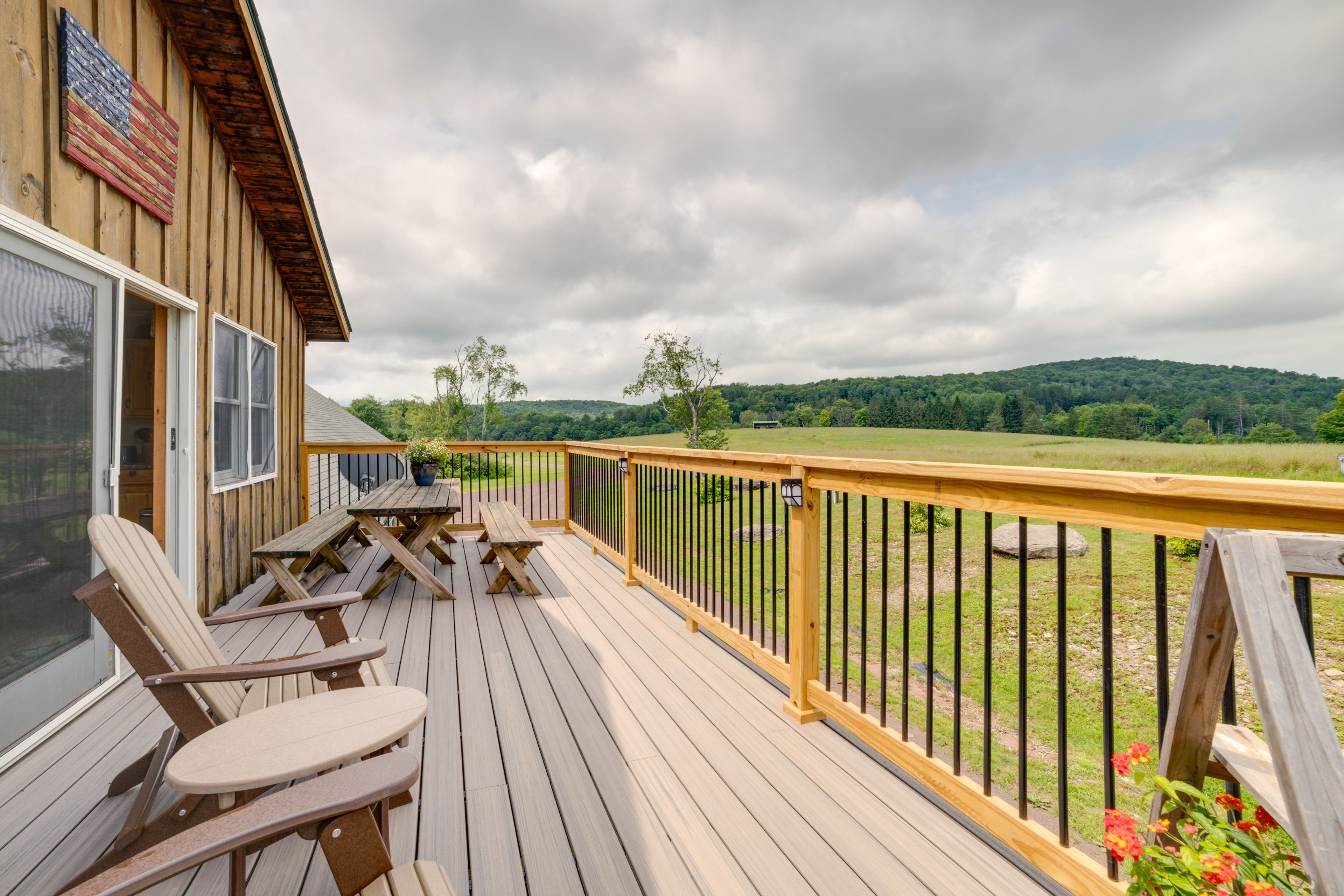 Furnished Balcony | Outdoor Dining & Seating