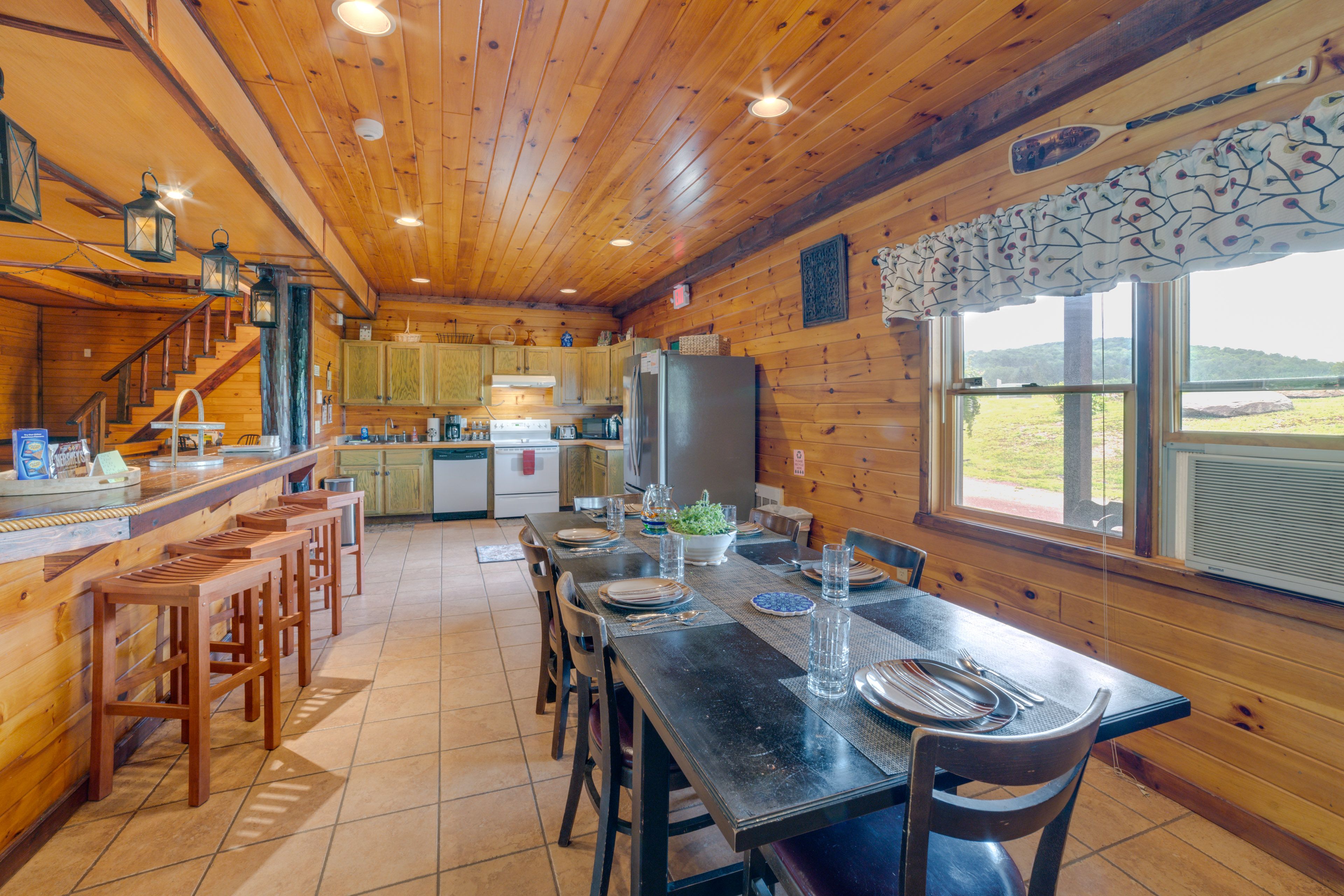 Dining Area 1 | Dishes & Flatware Provided | 1st Floor