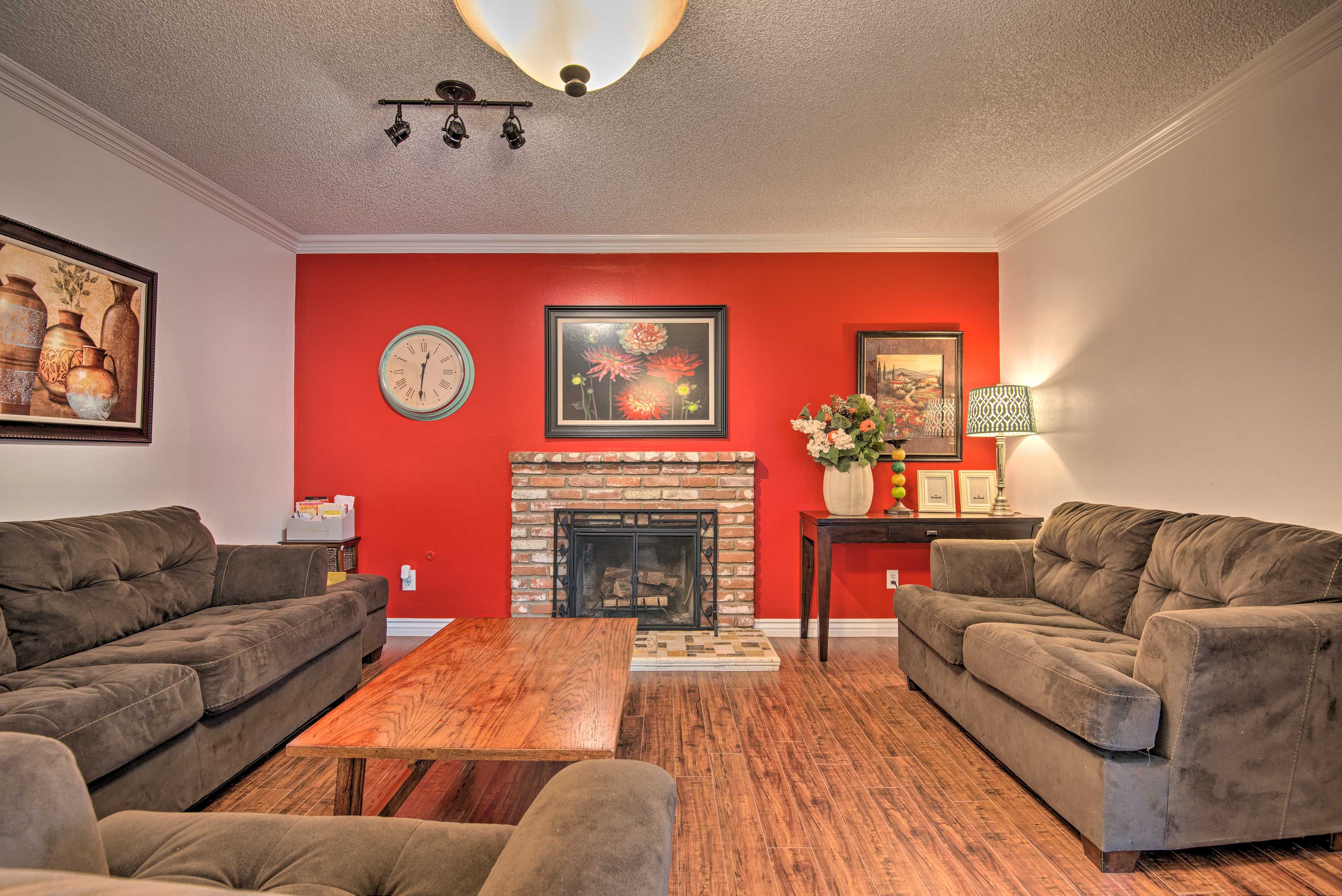 Arcadia Vacation Rental | 3BR | 2.5BA | 2,000 Sq Ft | Step-Free Access