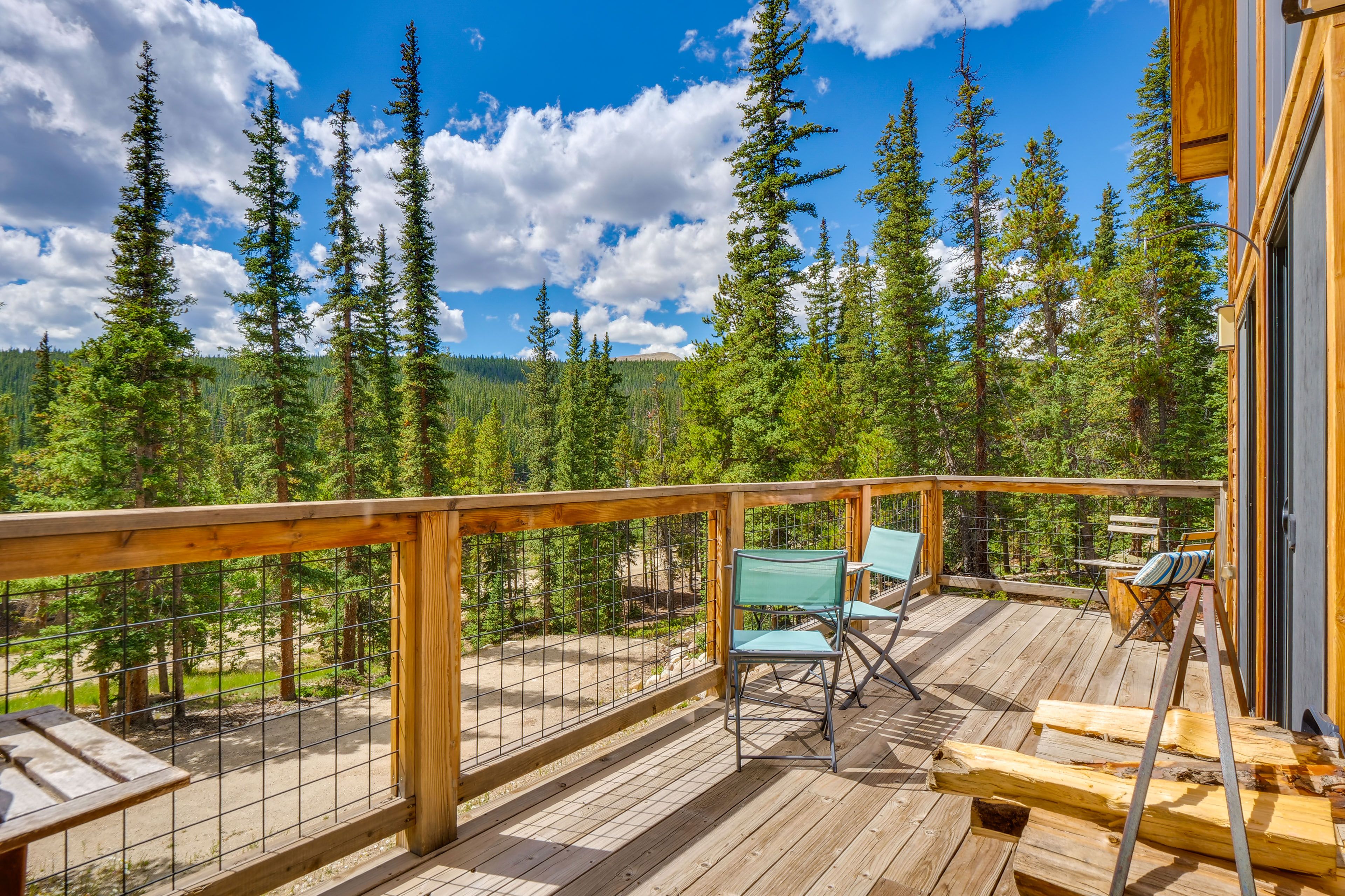 Deck | Single-Story Cabin + Loft