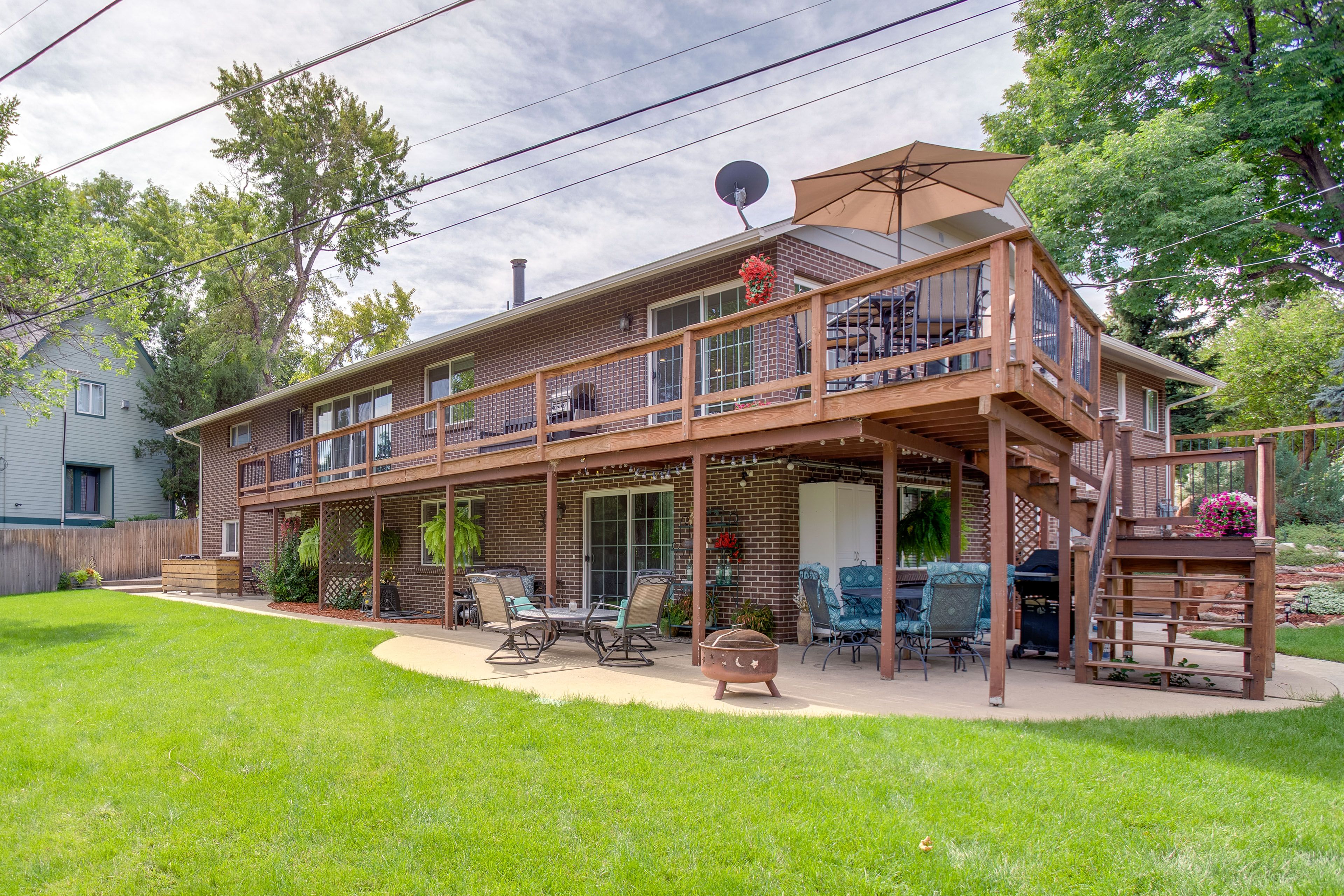 Backyard | Fire Pit | Creek On-Site