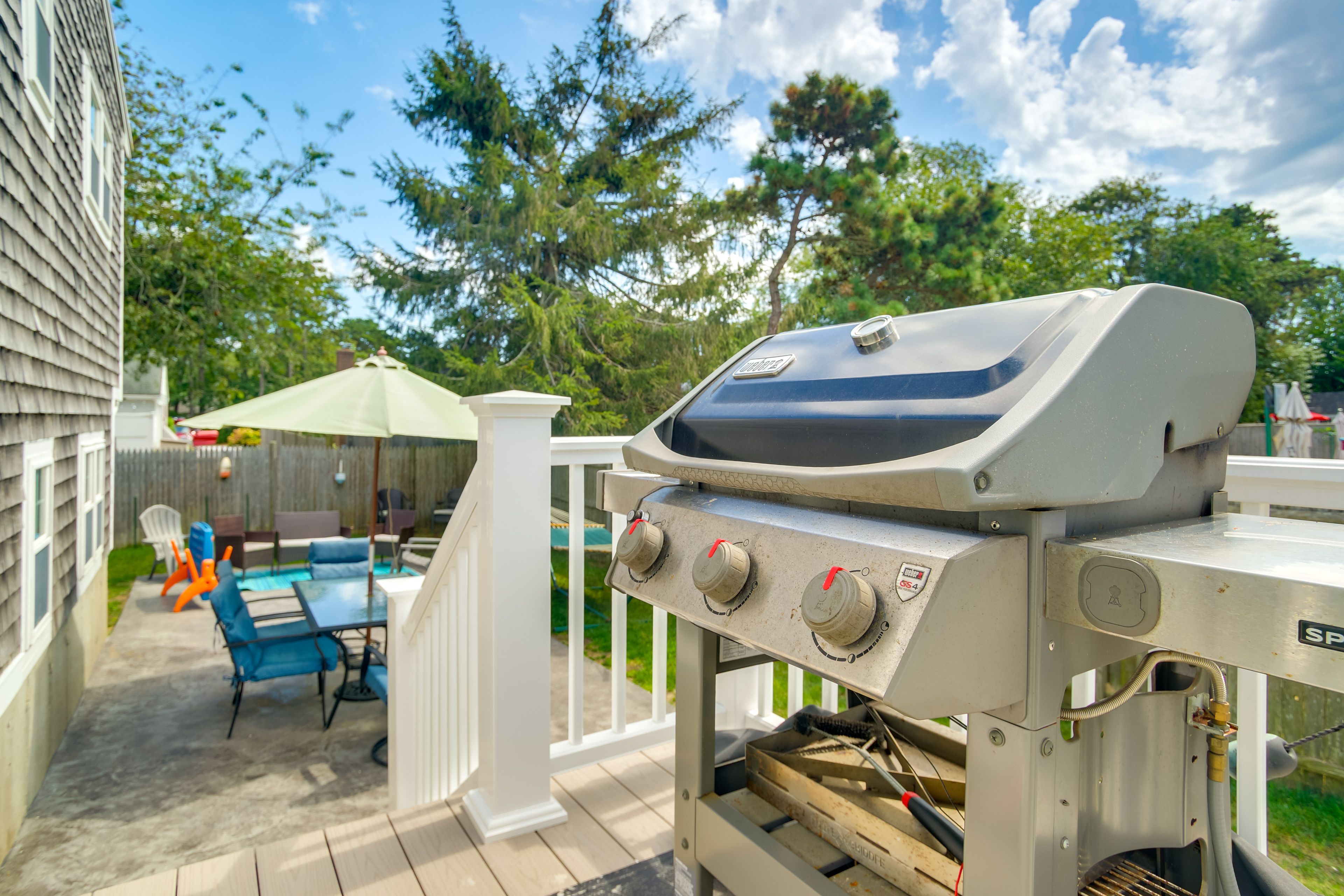 Private Deck | Gas Grill