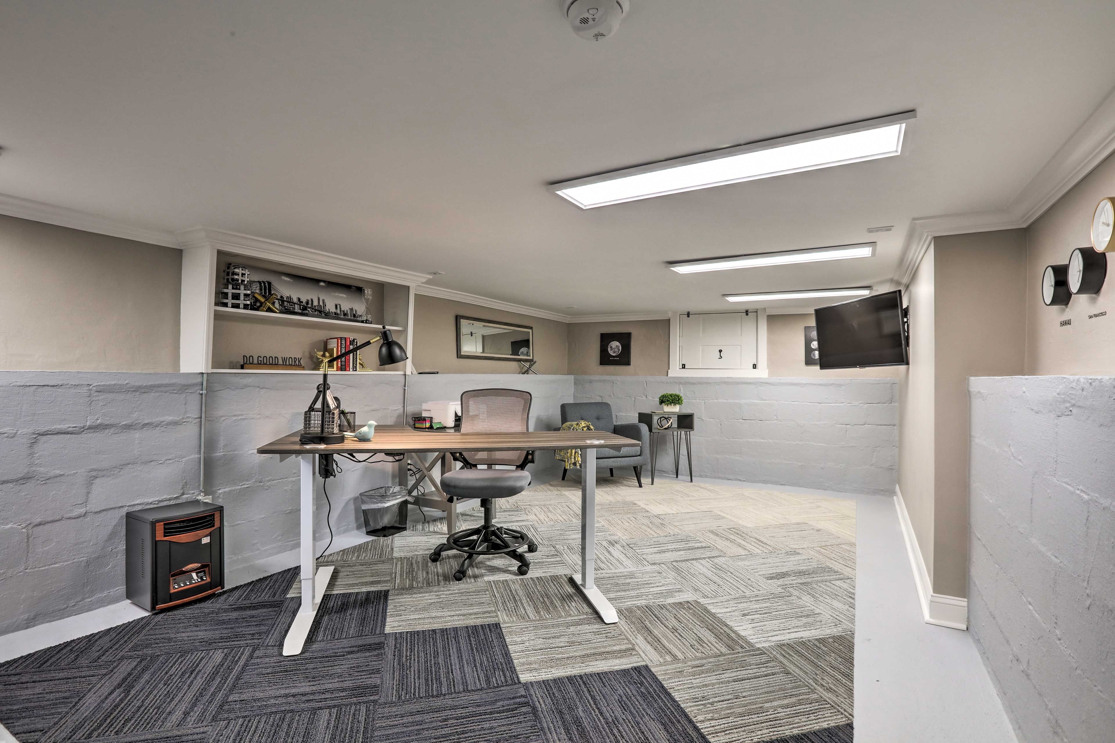Office | Laptop-Friendly Workspace