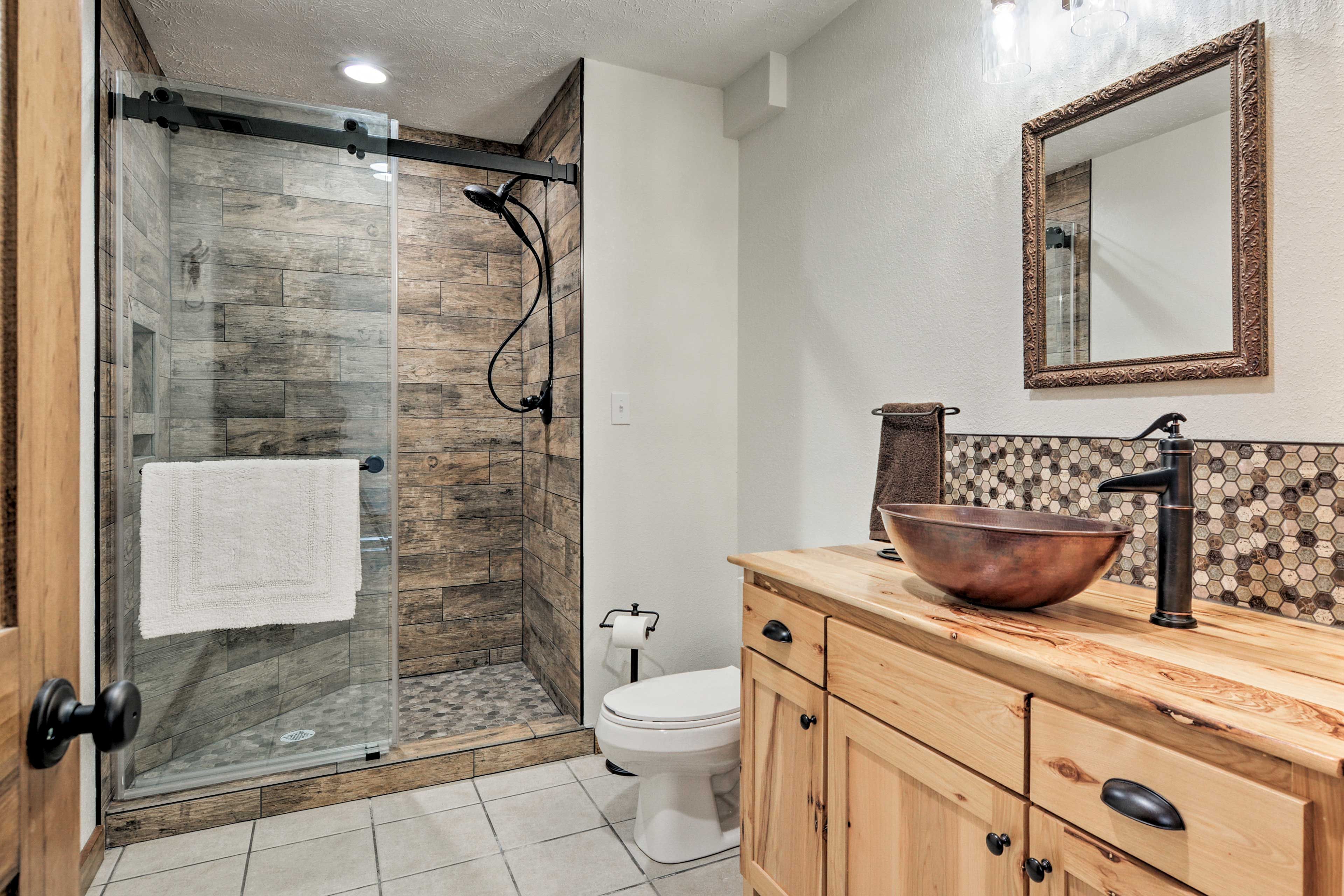 Bathroom | Towels Provided | First Floor