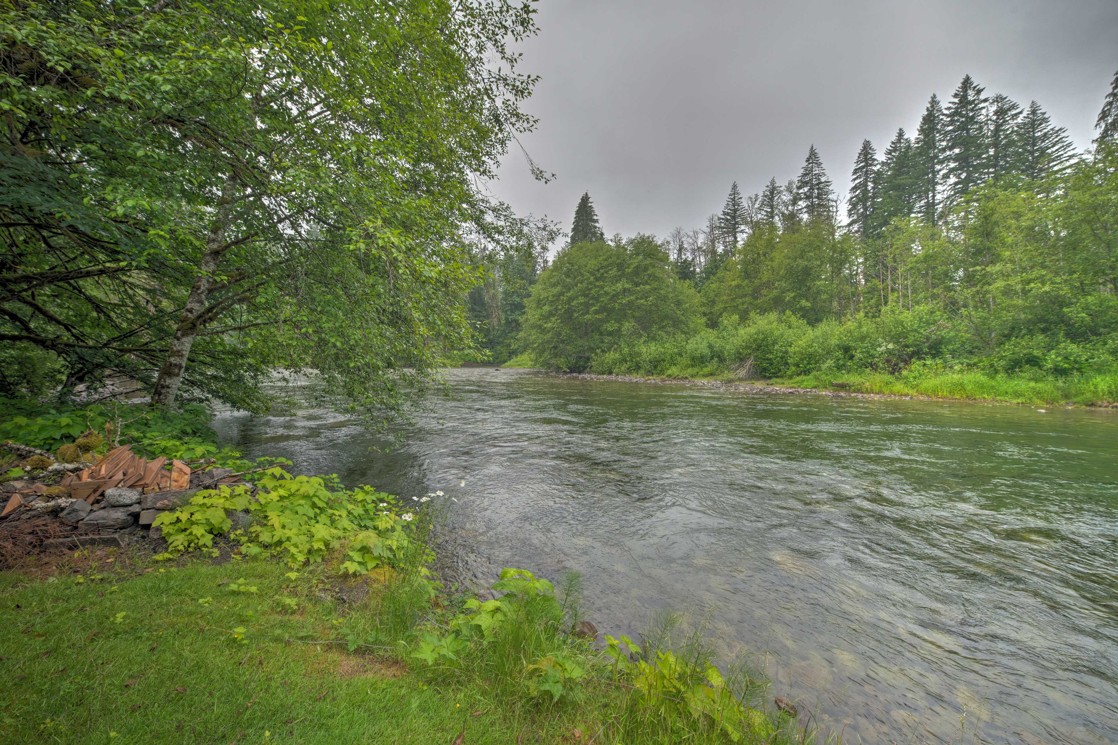 Skykomish has some of the best fishing in the area, see what you can catch!
