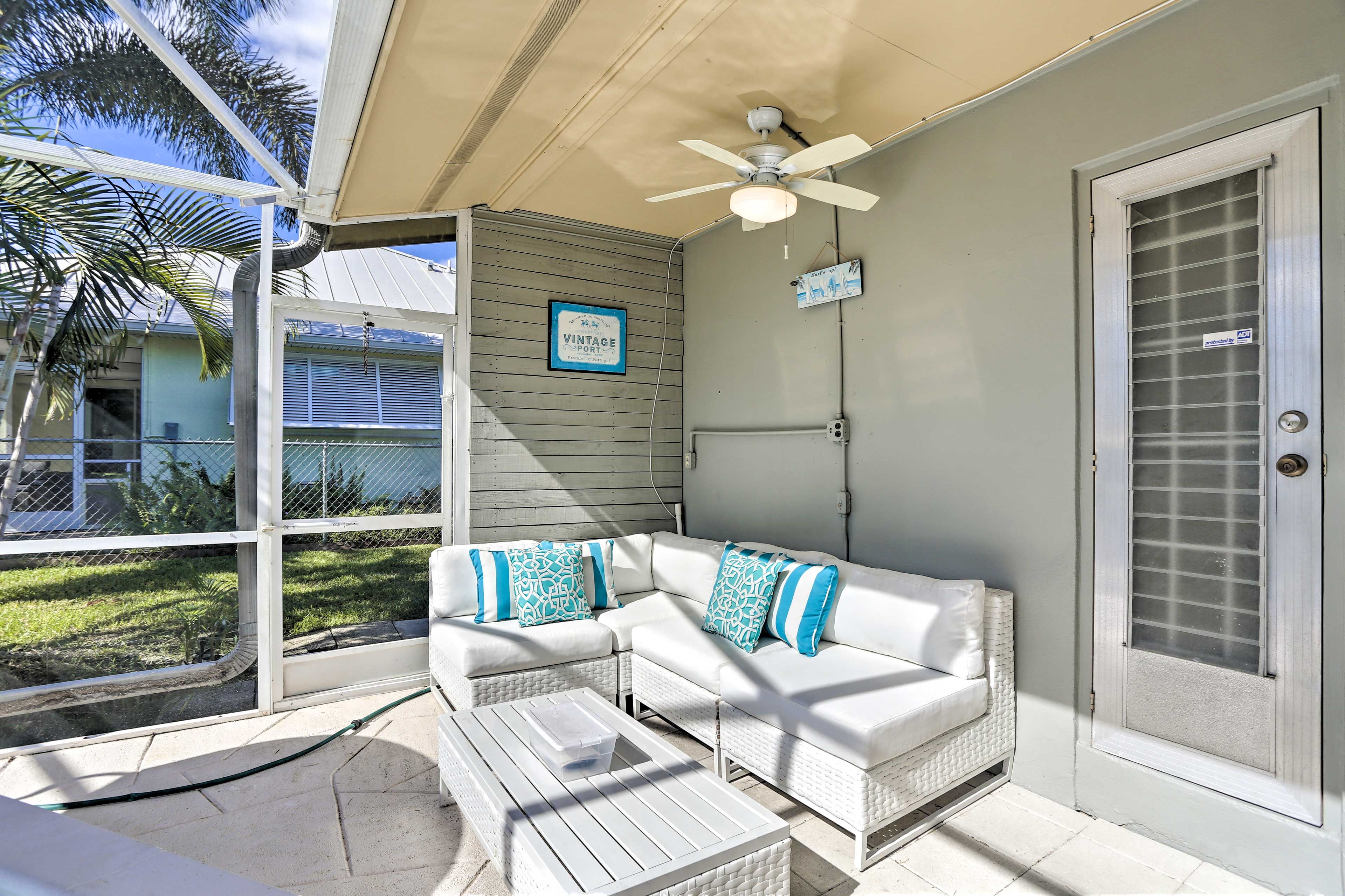 The screened porch will be your favorite hang out!