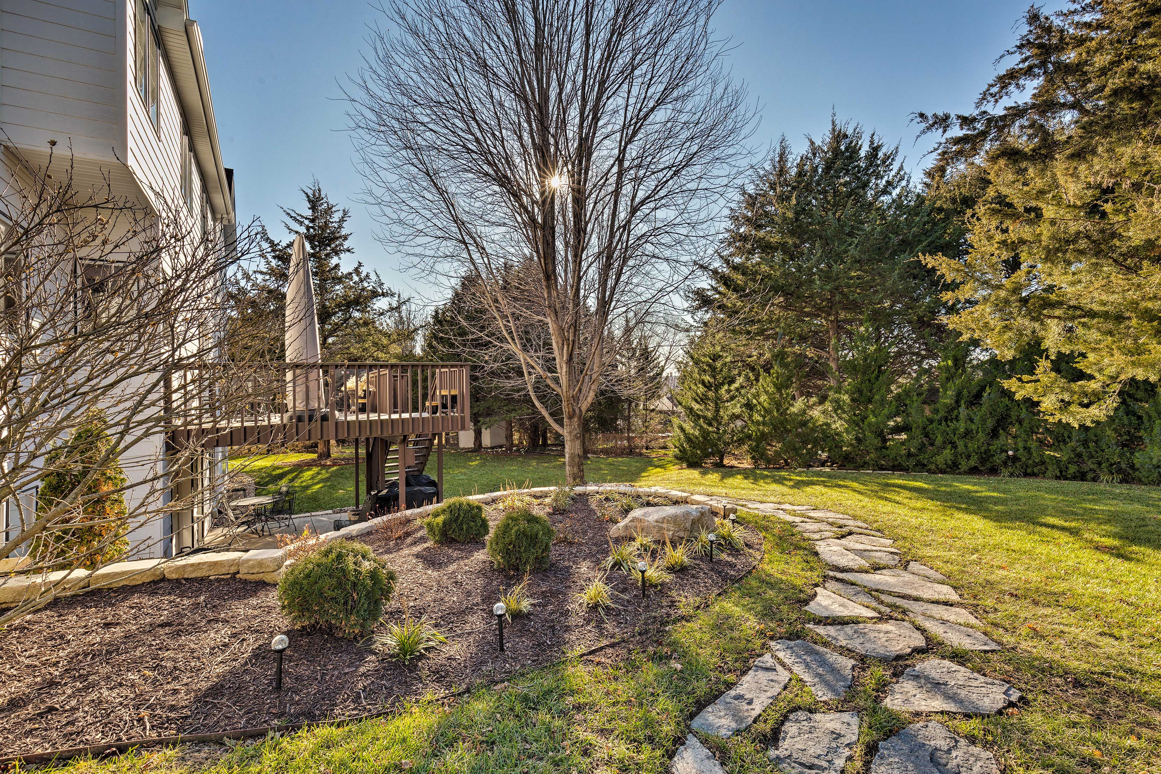Stone Path to Entrance