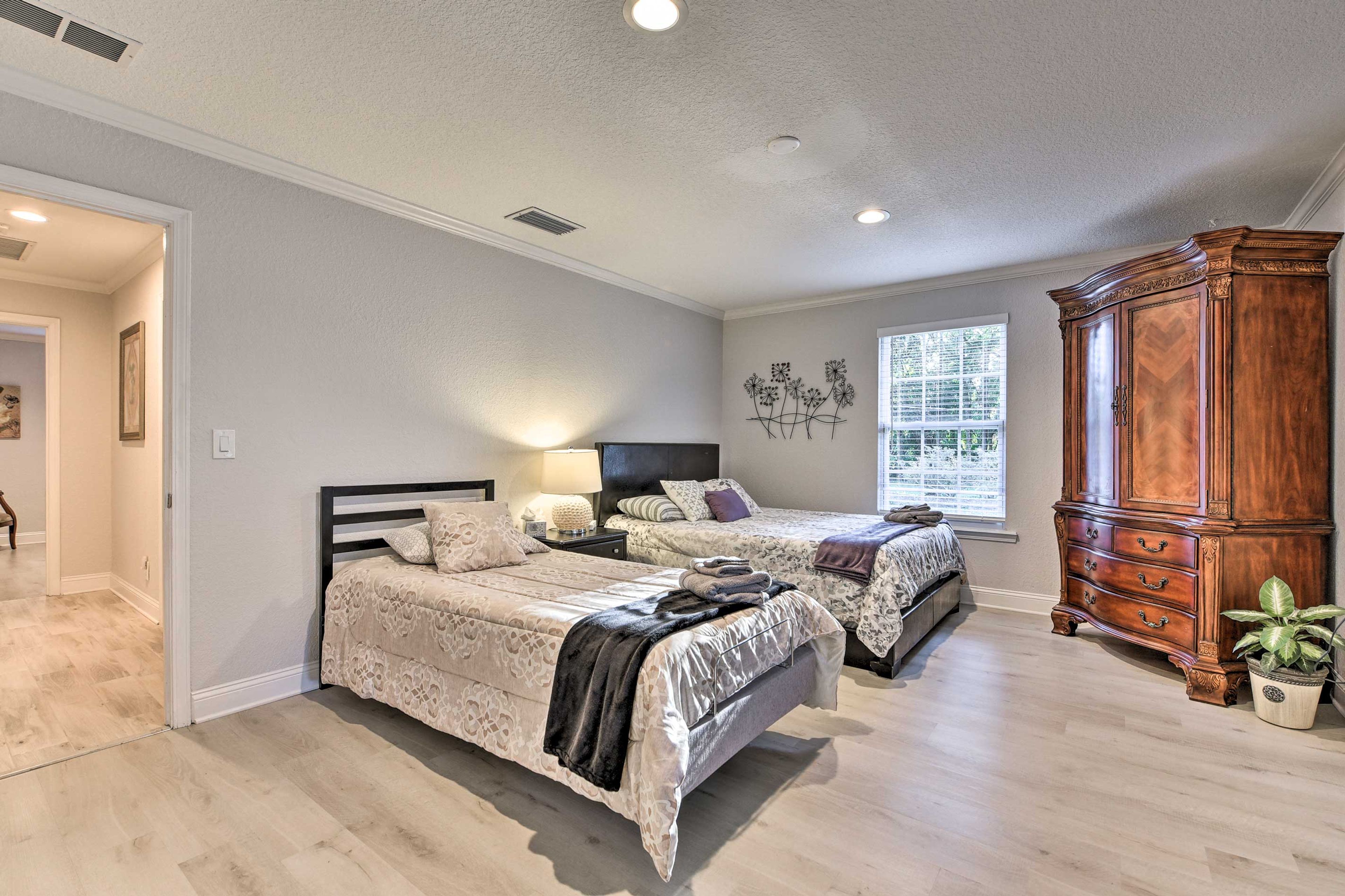 With 4 bedrooms, this property makes for great larger group accommodations.