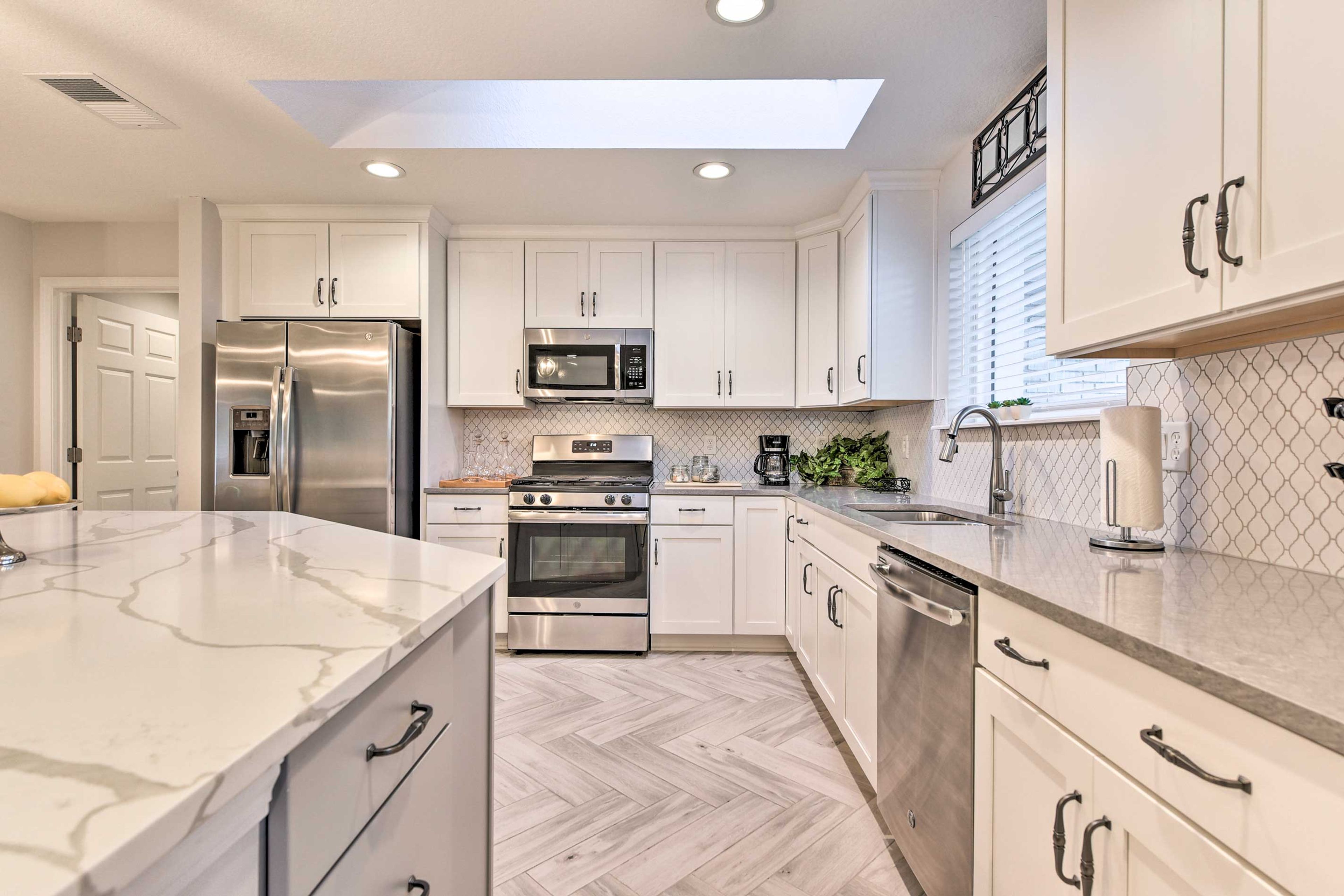 With all the cooking amenities gather your whole group for a lazy night in!