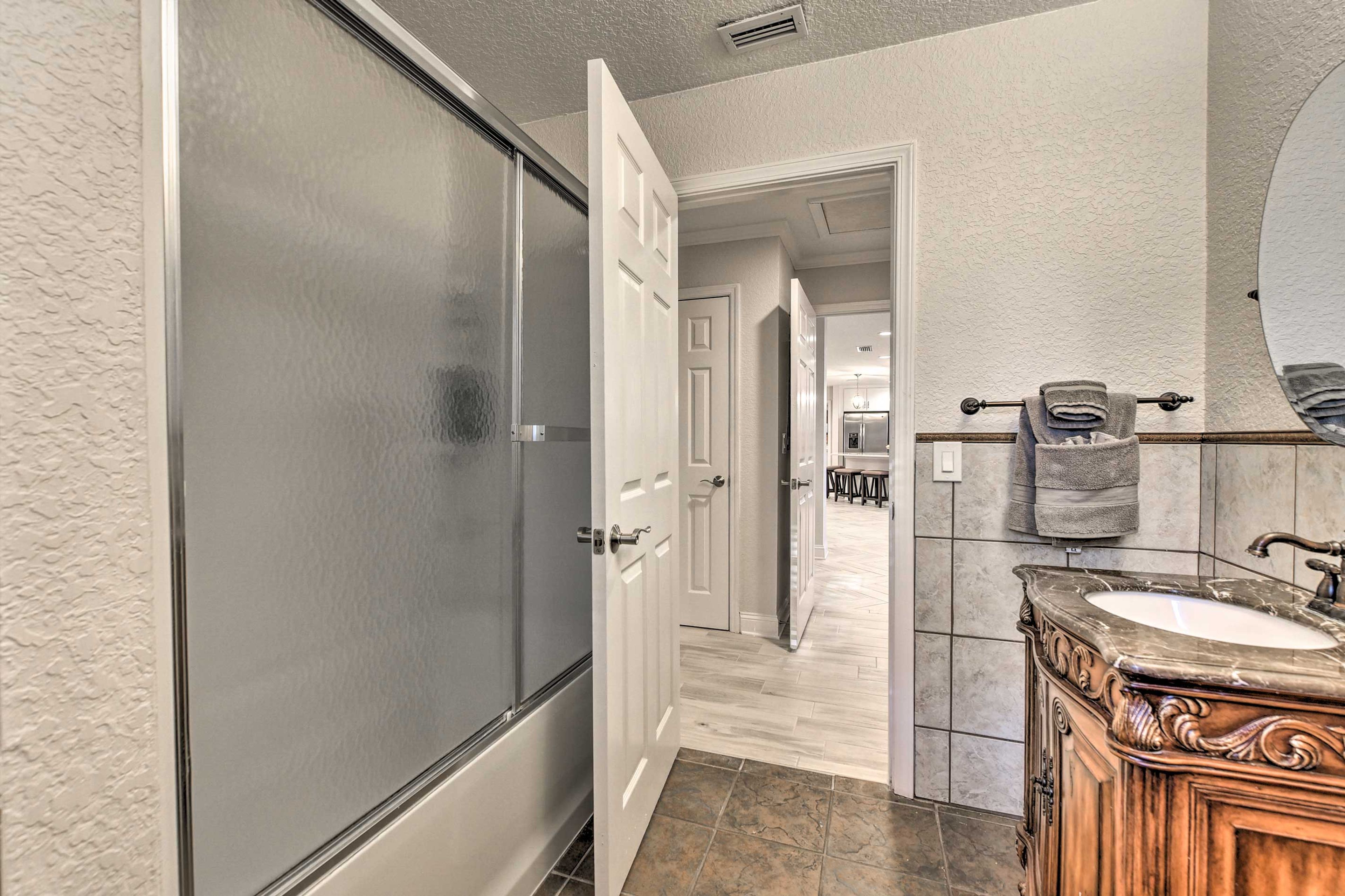 This property sports 3 full baths.