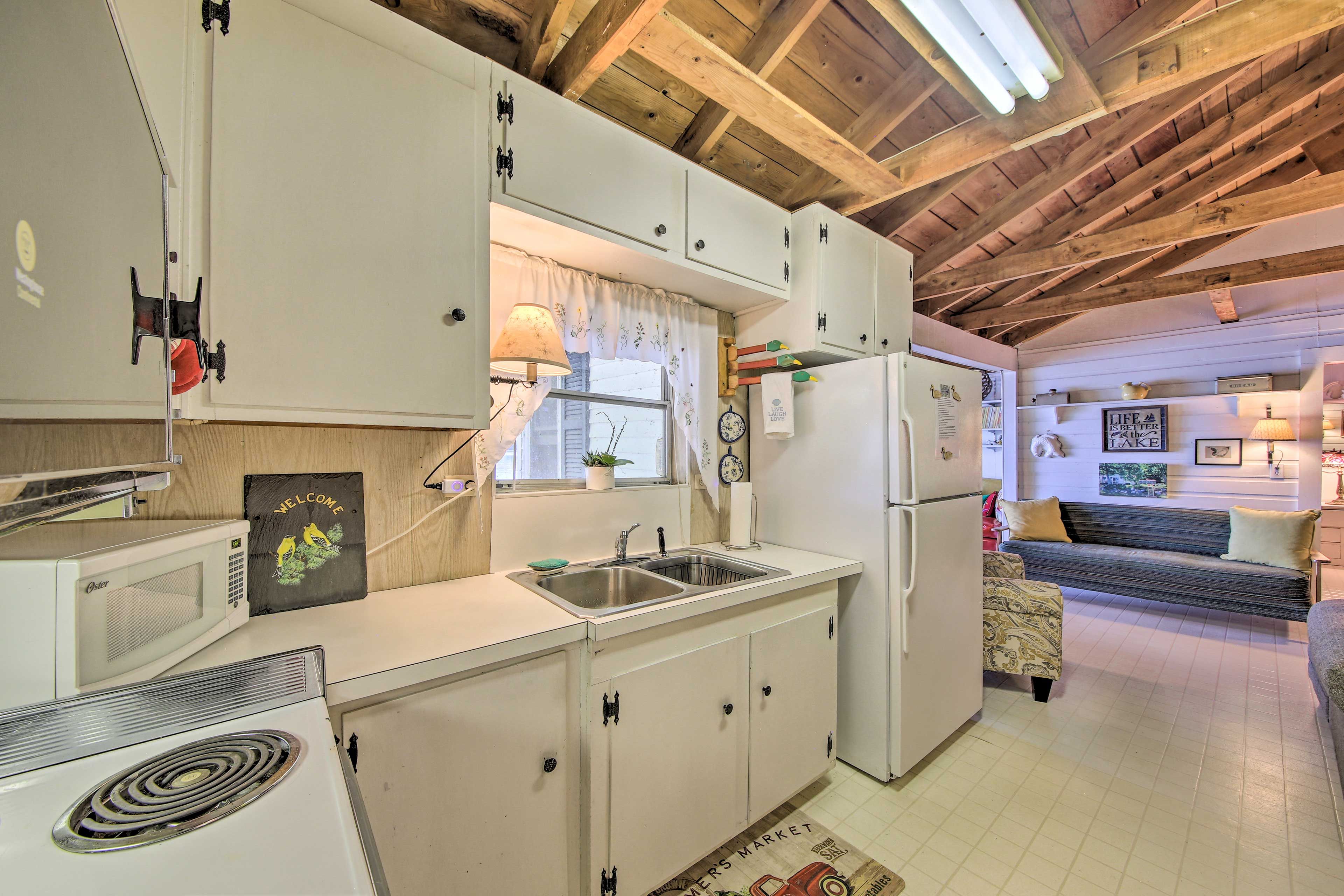 Well-Equipped Kitchen