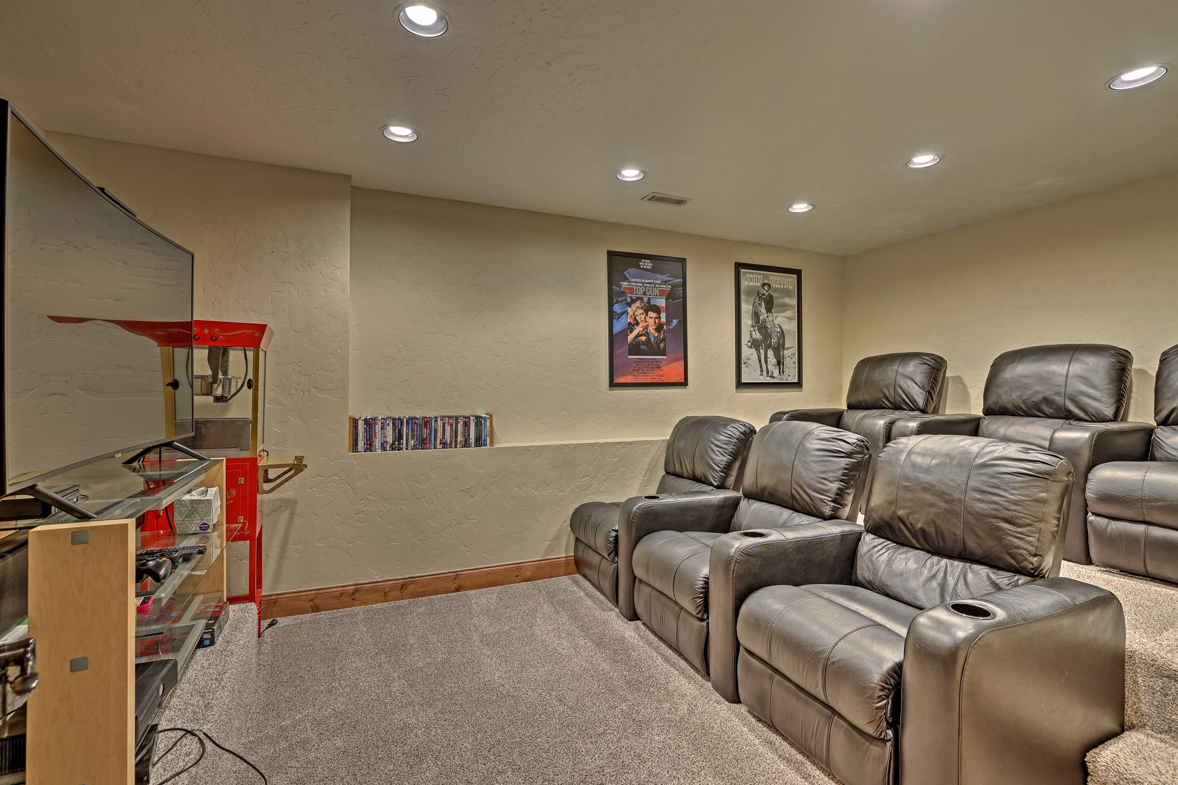 At-Home Movie Theater | Downstairs