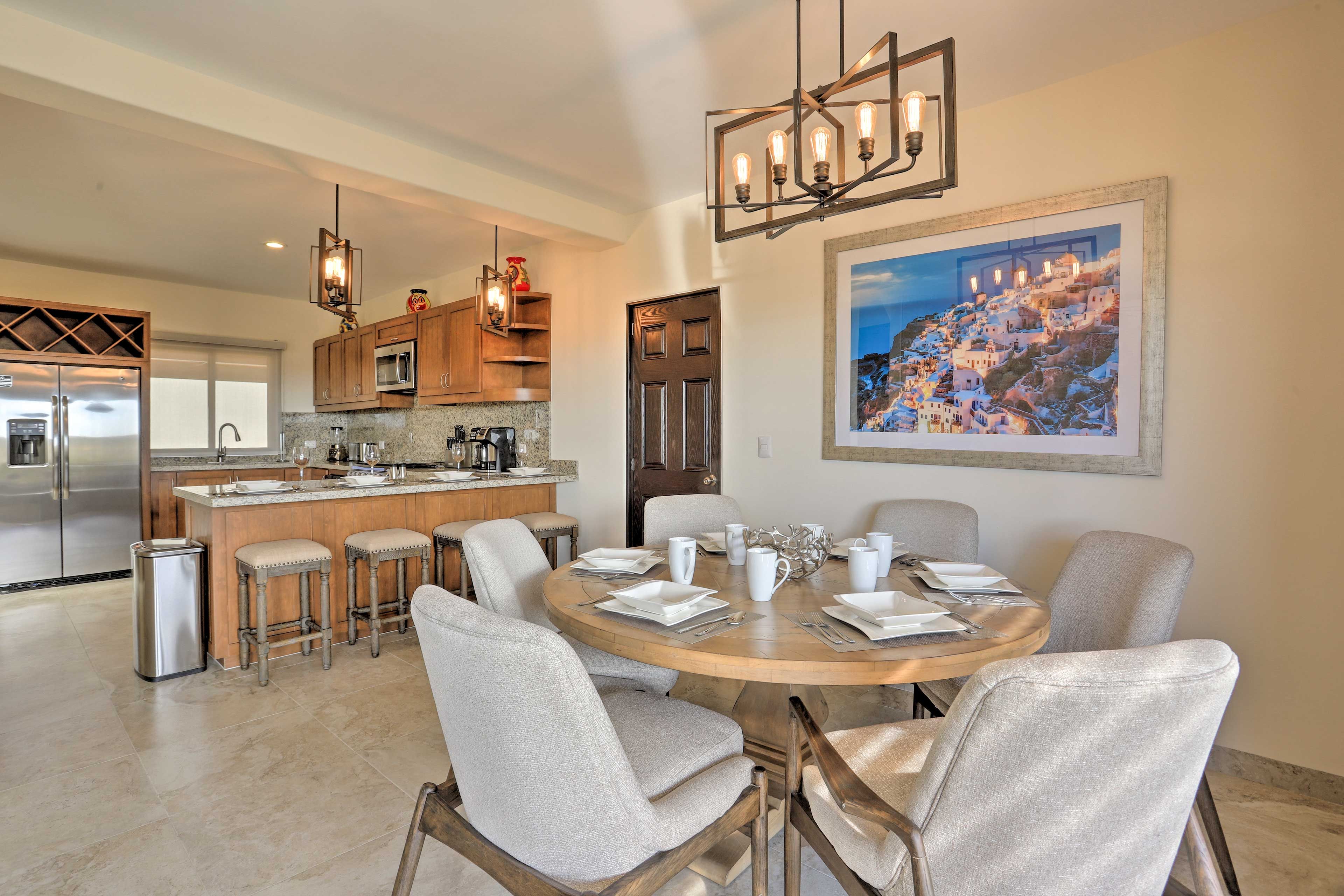 Wine and during your stay at this Cabo San Lucas vacation rental!