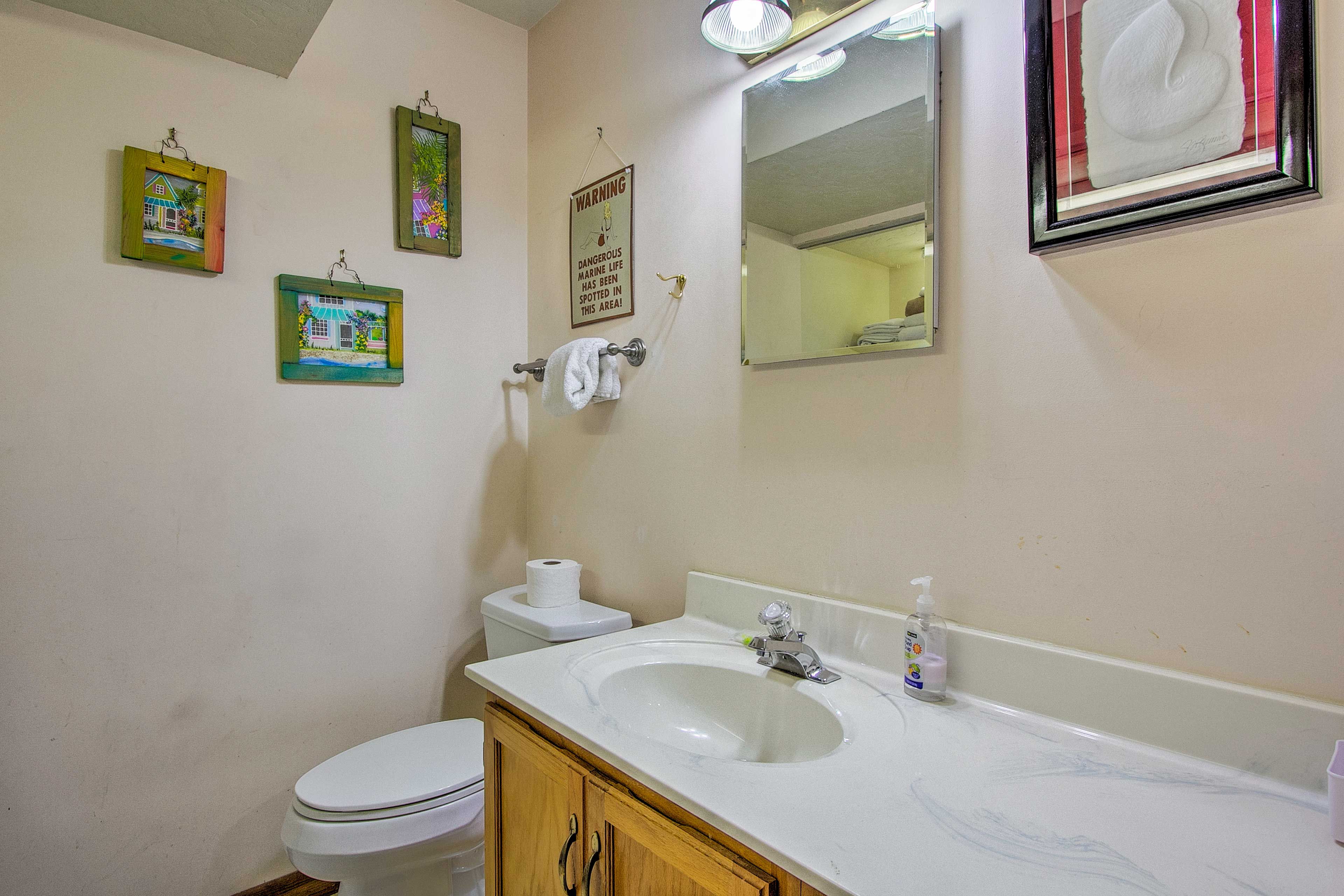 Half Bathroom | Washer & Dryer