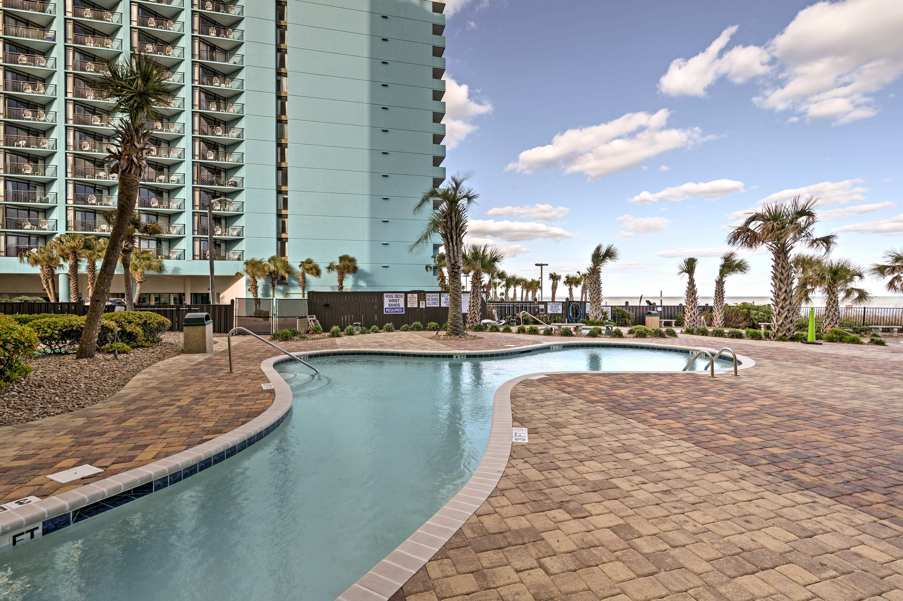 This resort features multiple pools.