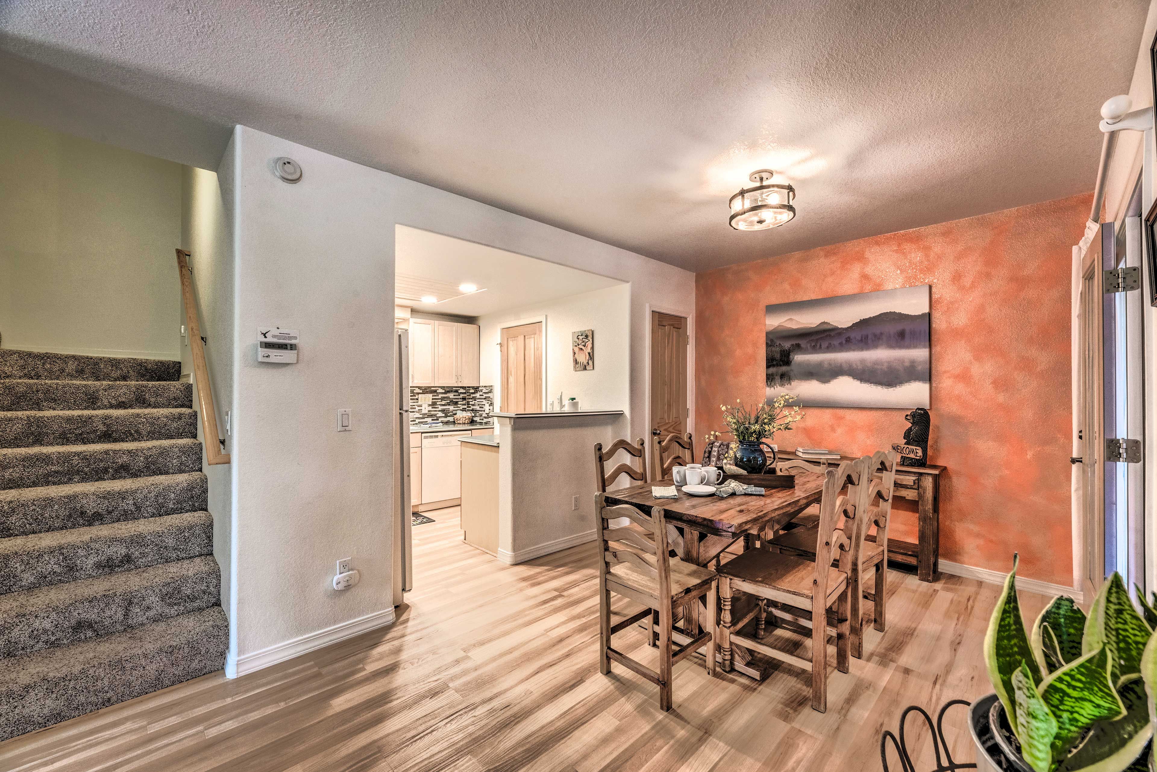 Dining Table | Stairs to Upstairs