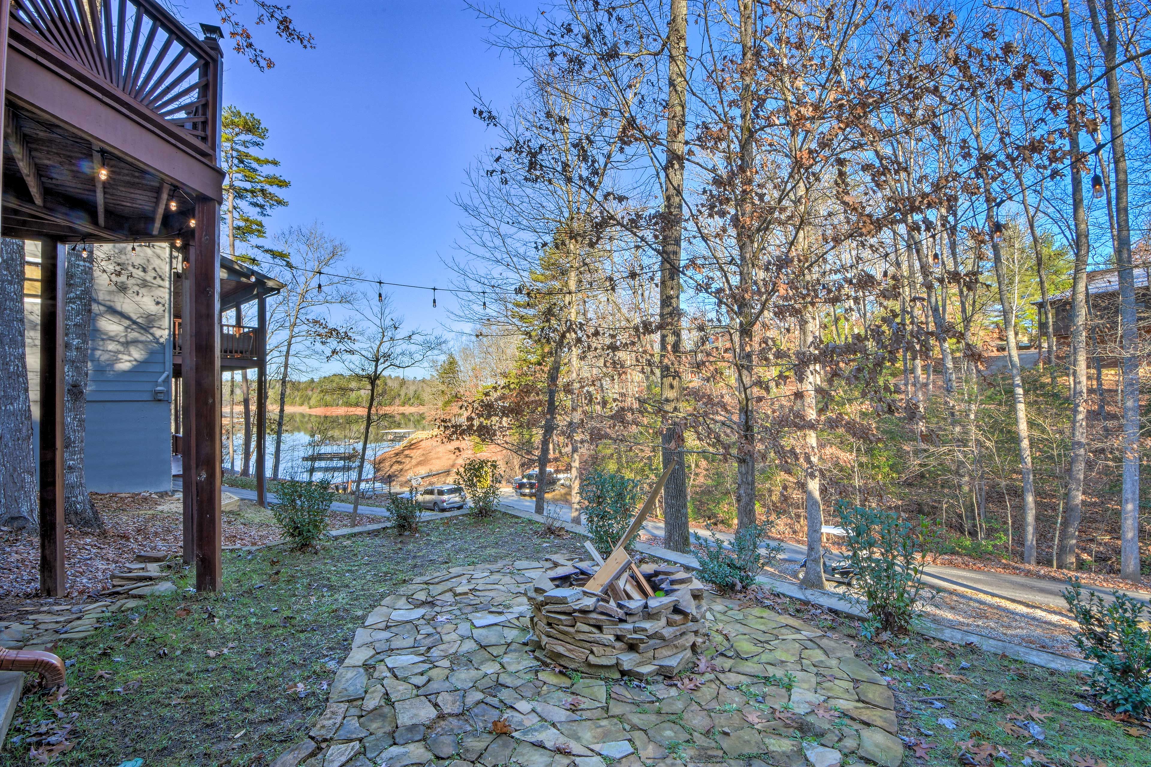 End nights with a small fire and look up to the stars.