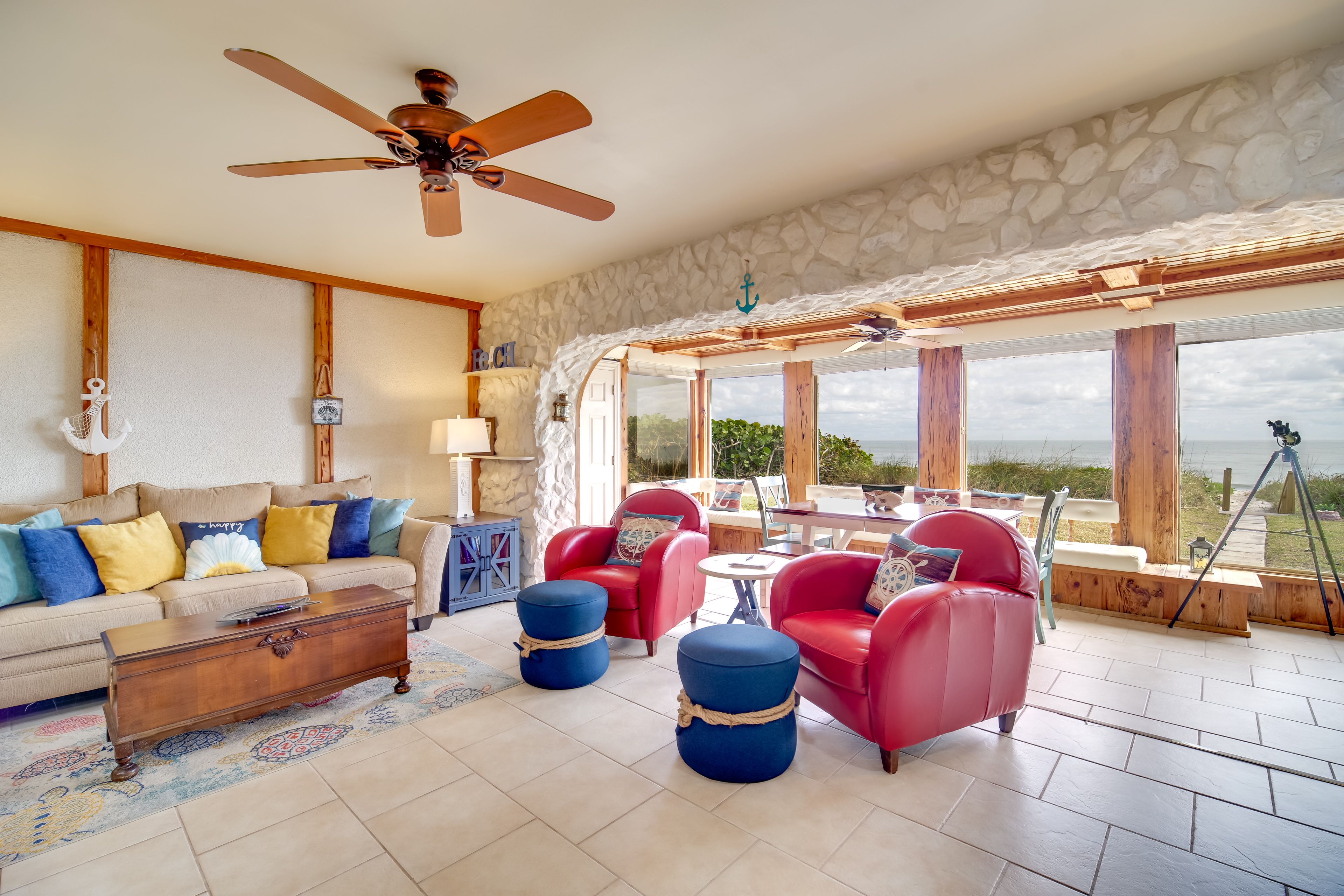 Living Room | Central Heating & A/C