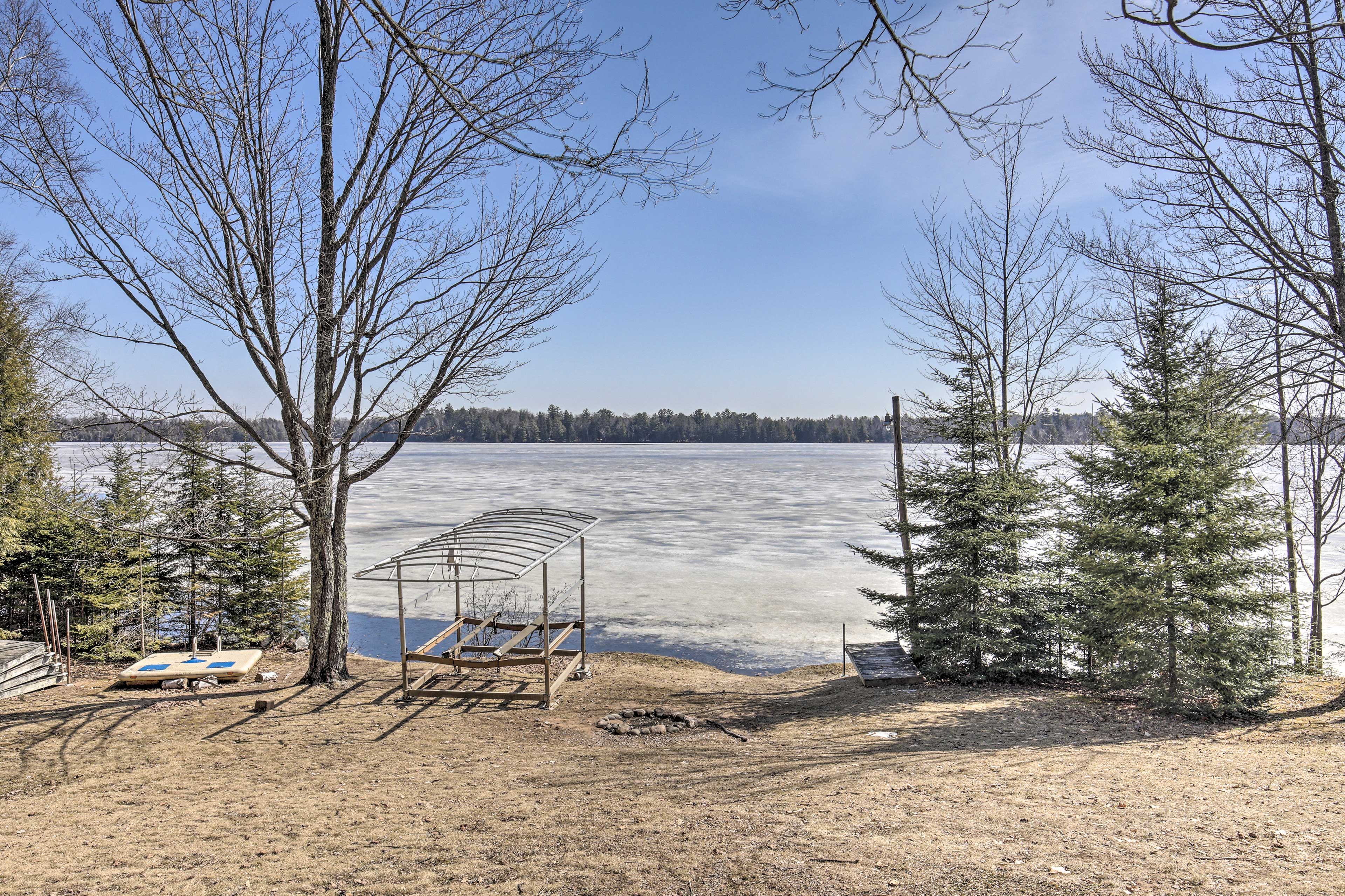 Endless lakefront adventures await your stay.