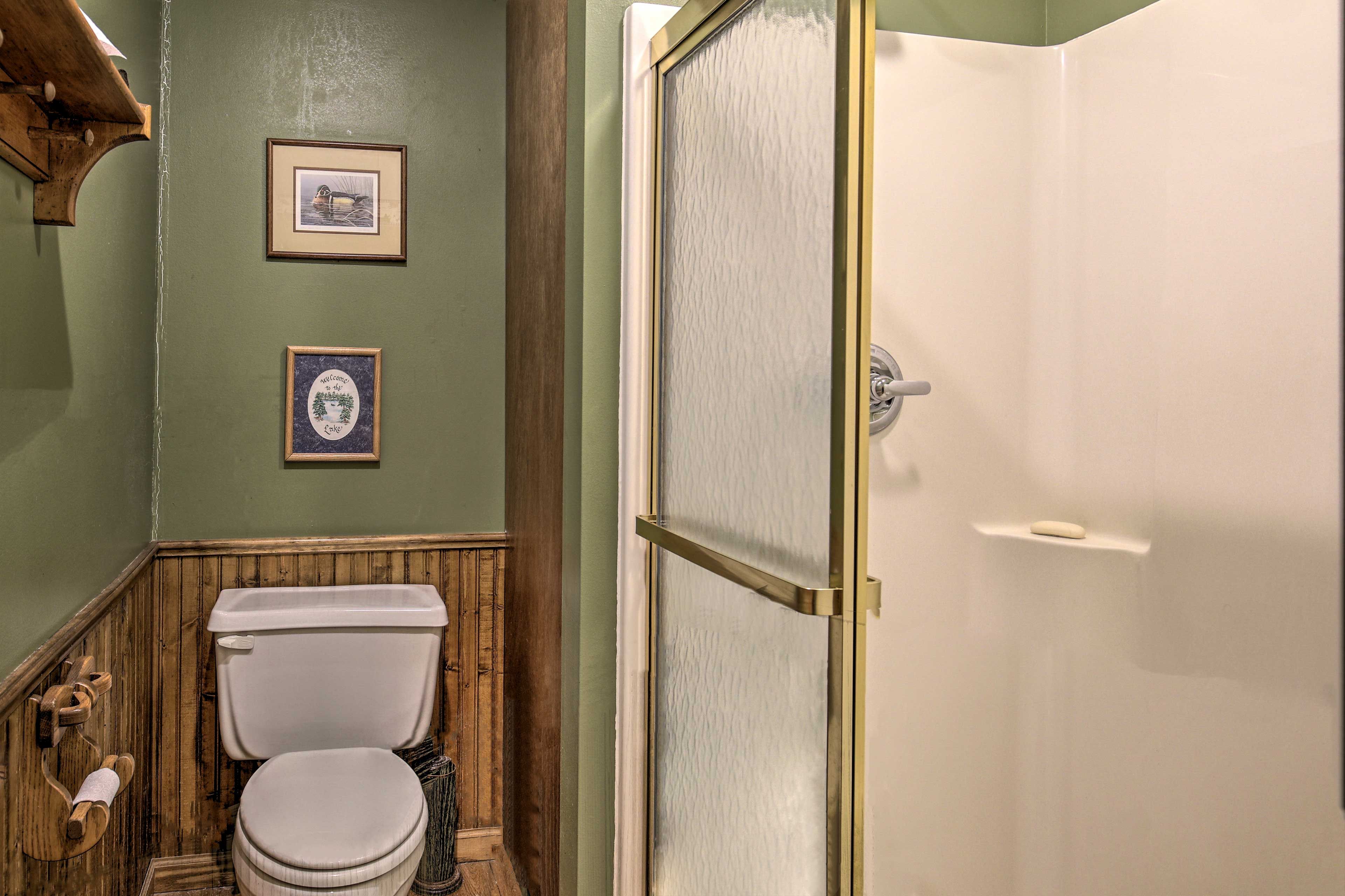 Turn up the heat for a hot shower.