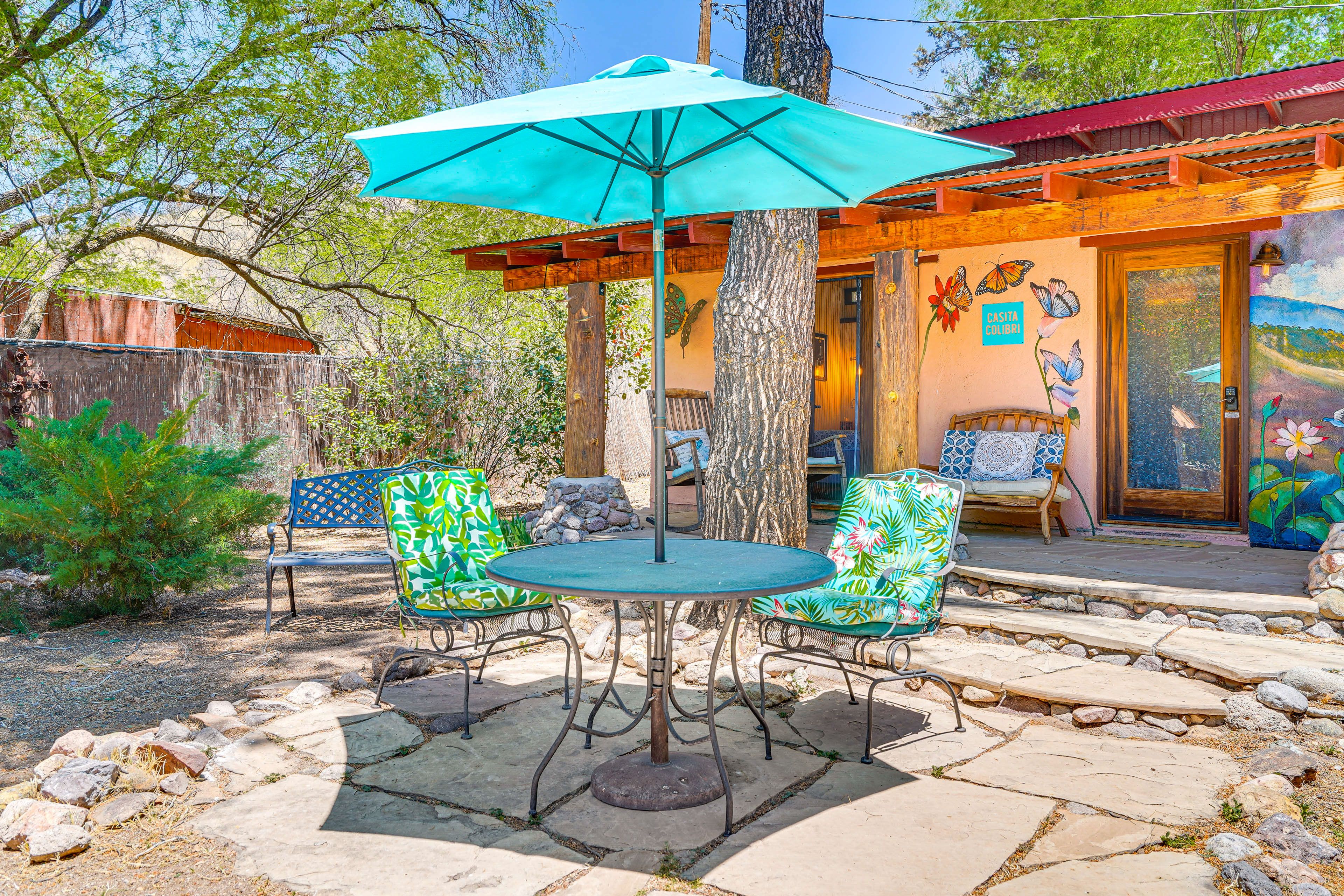 Shared Patio | Outdoor Dining | Fire Pit | Grill | Hammock