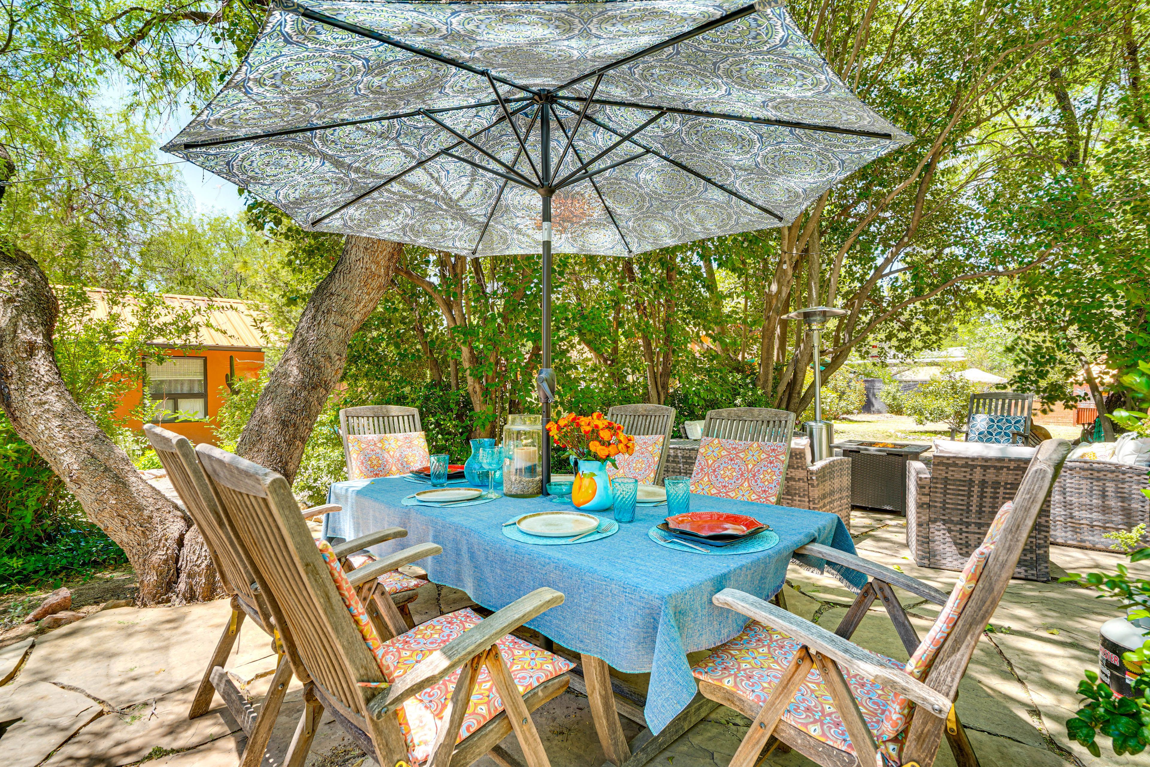 Shared Patio | Outdoor Dining | Fire Pit